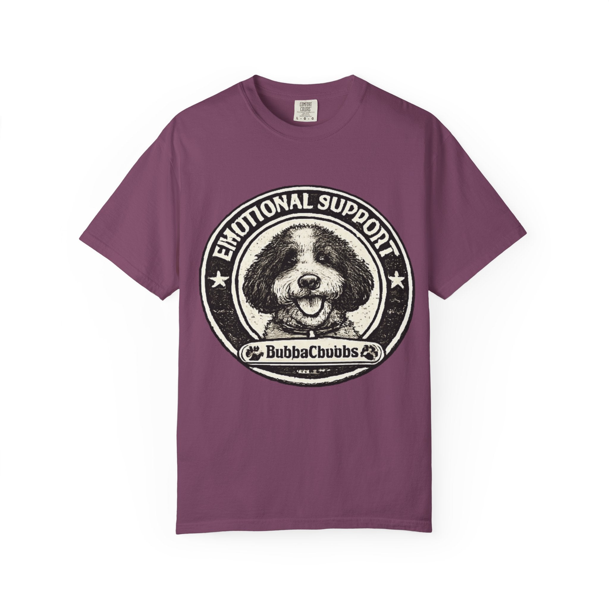 BubbaChubbs Doodle Vintage Emotional Support Style Tee - BubbaChubbs Brand