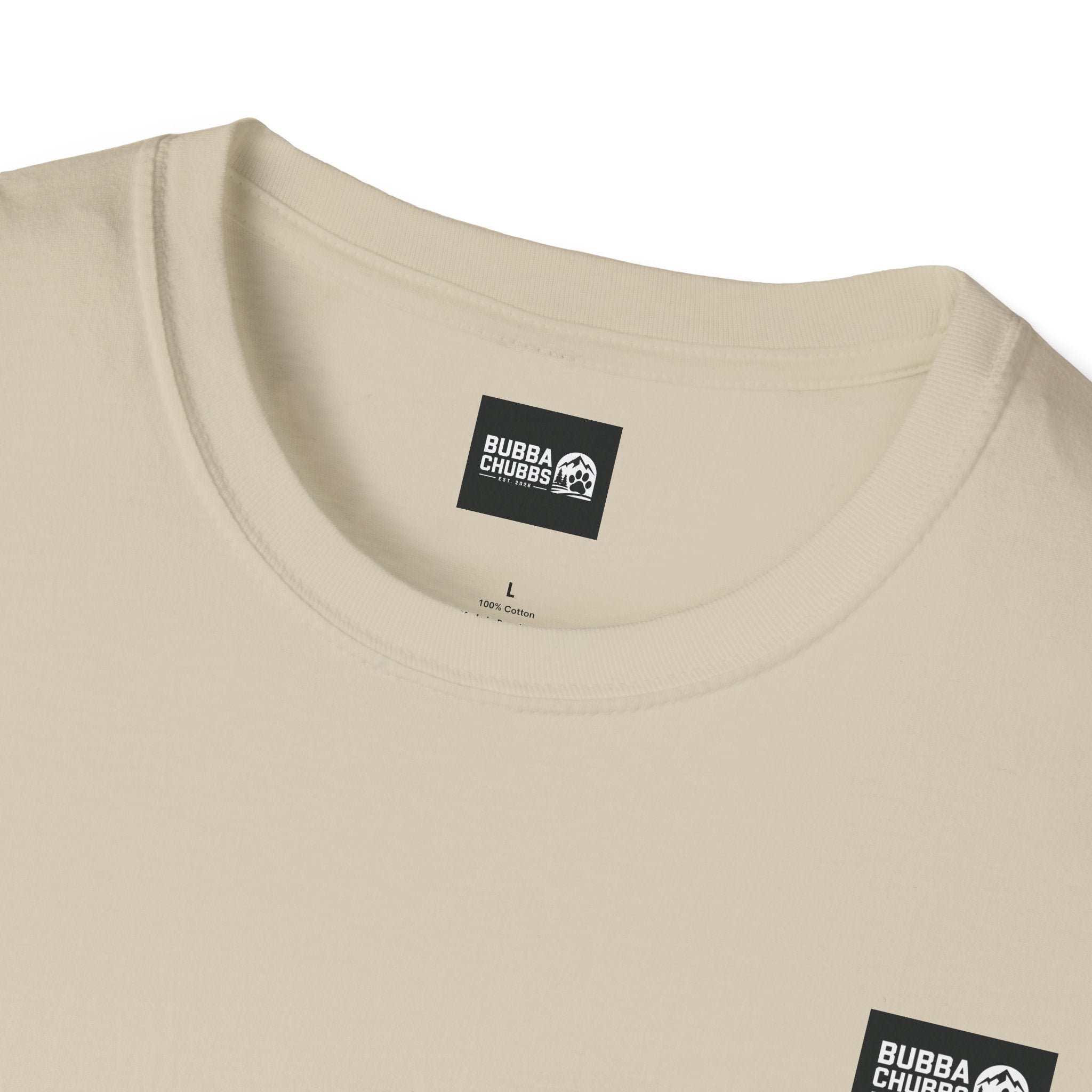 BubbaChubbs Updated Modern Back Large Logo Short-Sleeve Tee - BubbaChubbs Brand