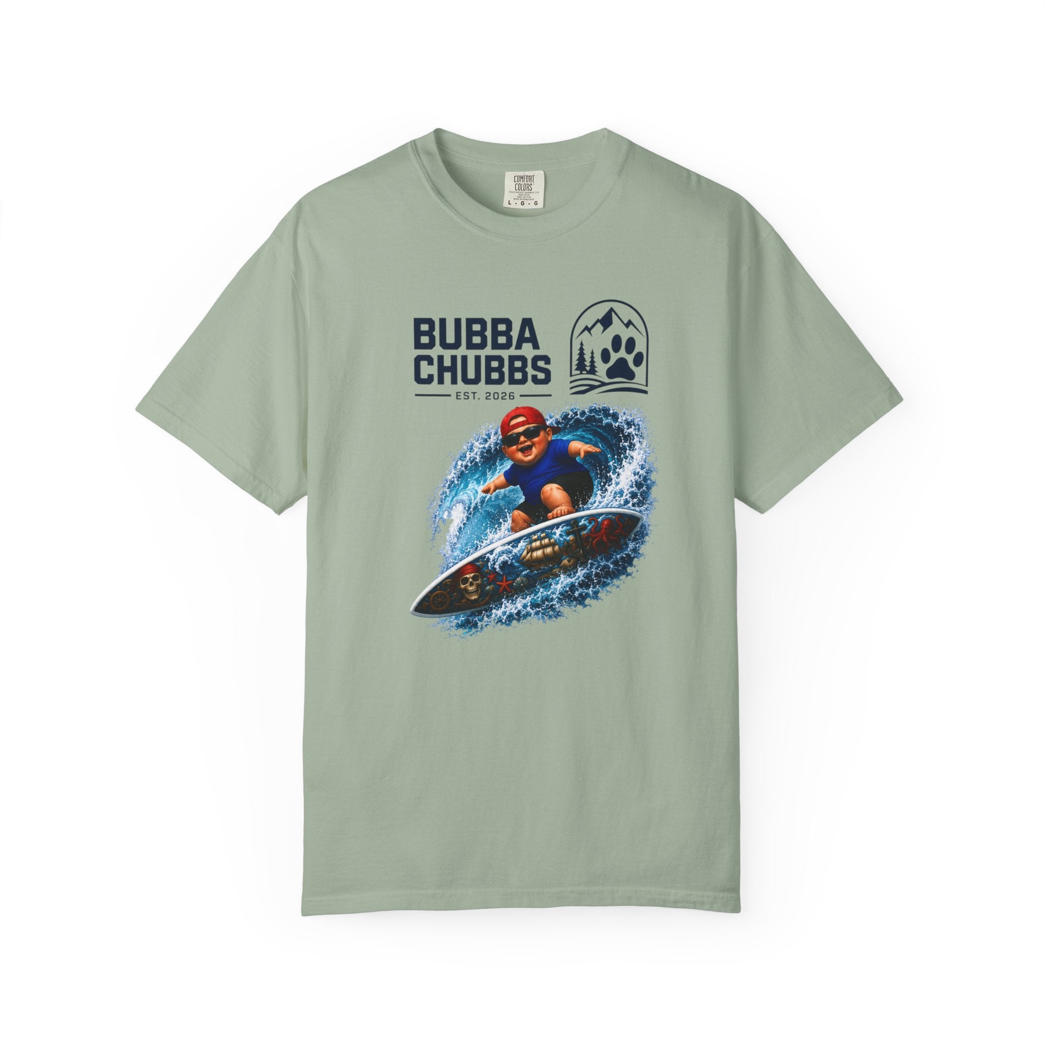 BubbaChubbs Buddy Surf Livin That Summer Life Vintage Beach Tee - BubbaChubbs Brand