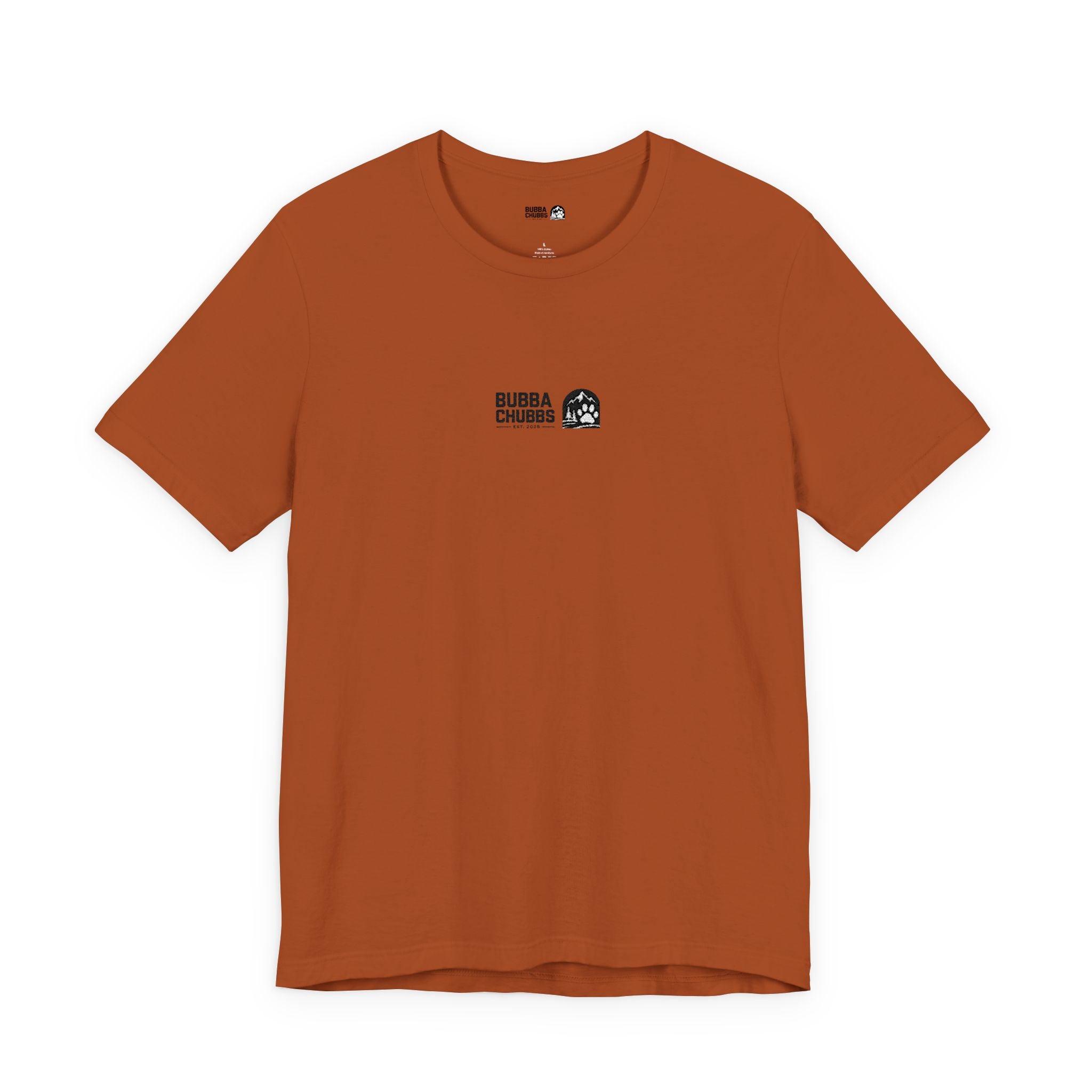 BubbaChubbs - Embroidered Logo - Unisex Jersey Short Sleeve Tee Printify