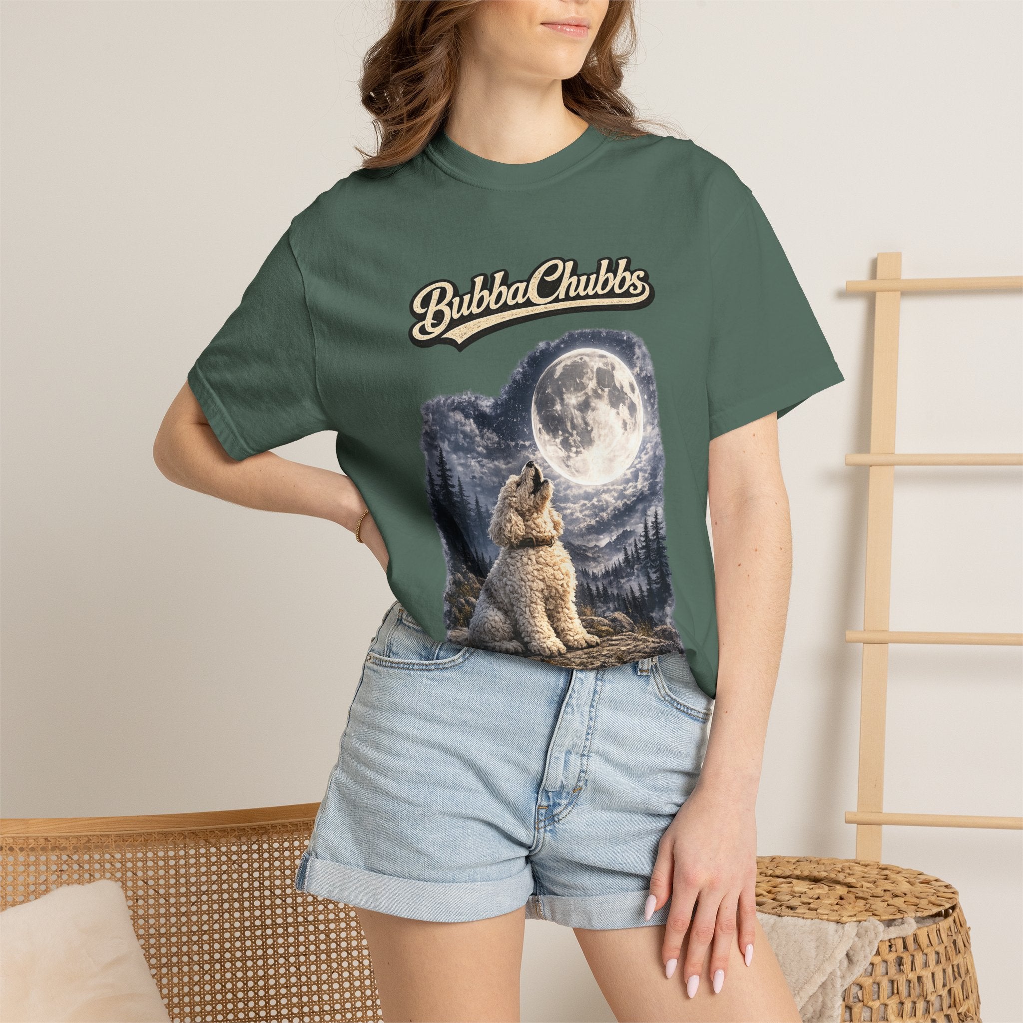 BubbaChubbs howling Style Tee Printify