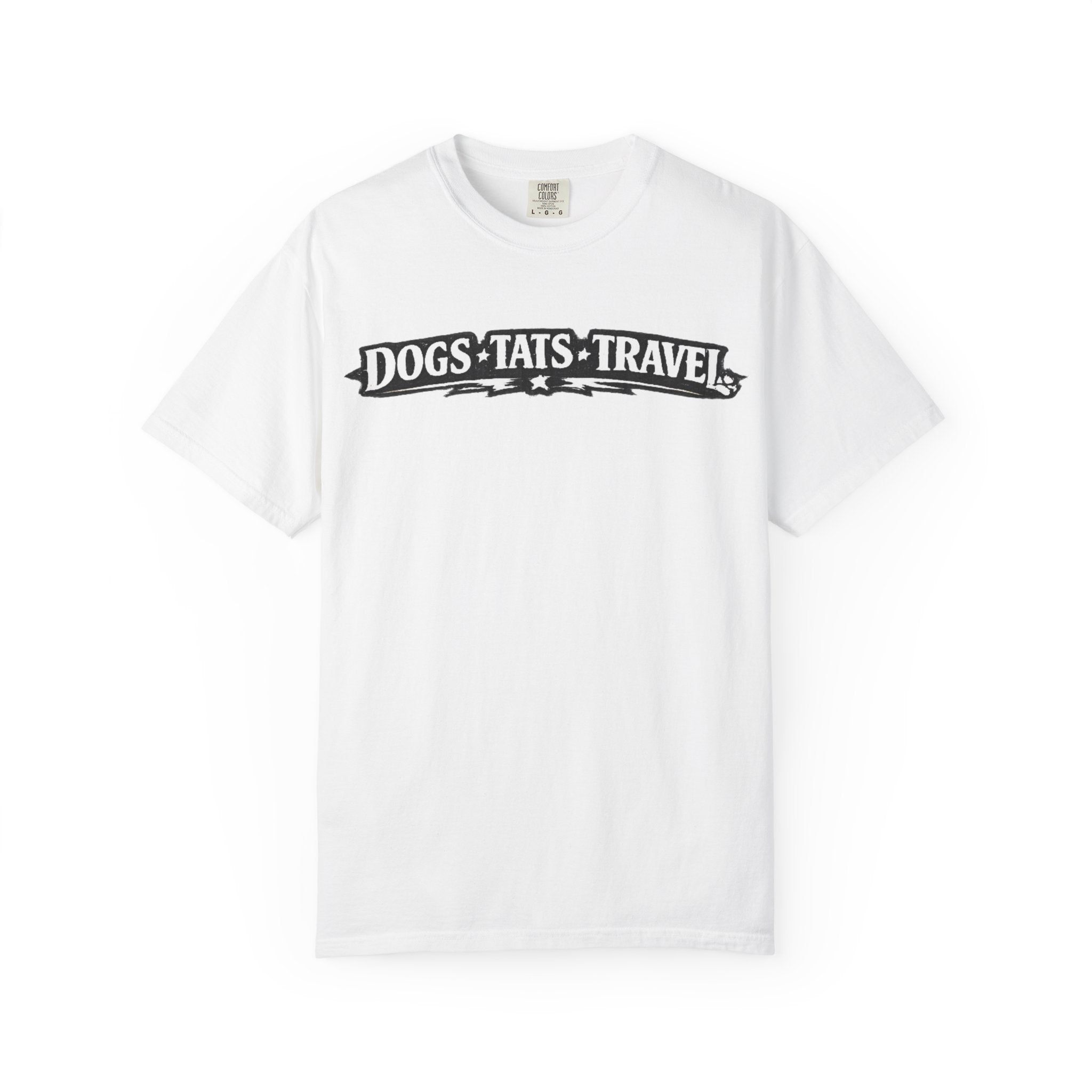 BubbaChubbs Dogs Tats Travel Chill Tee - BubbaChubbs Brand