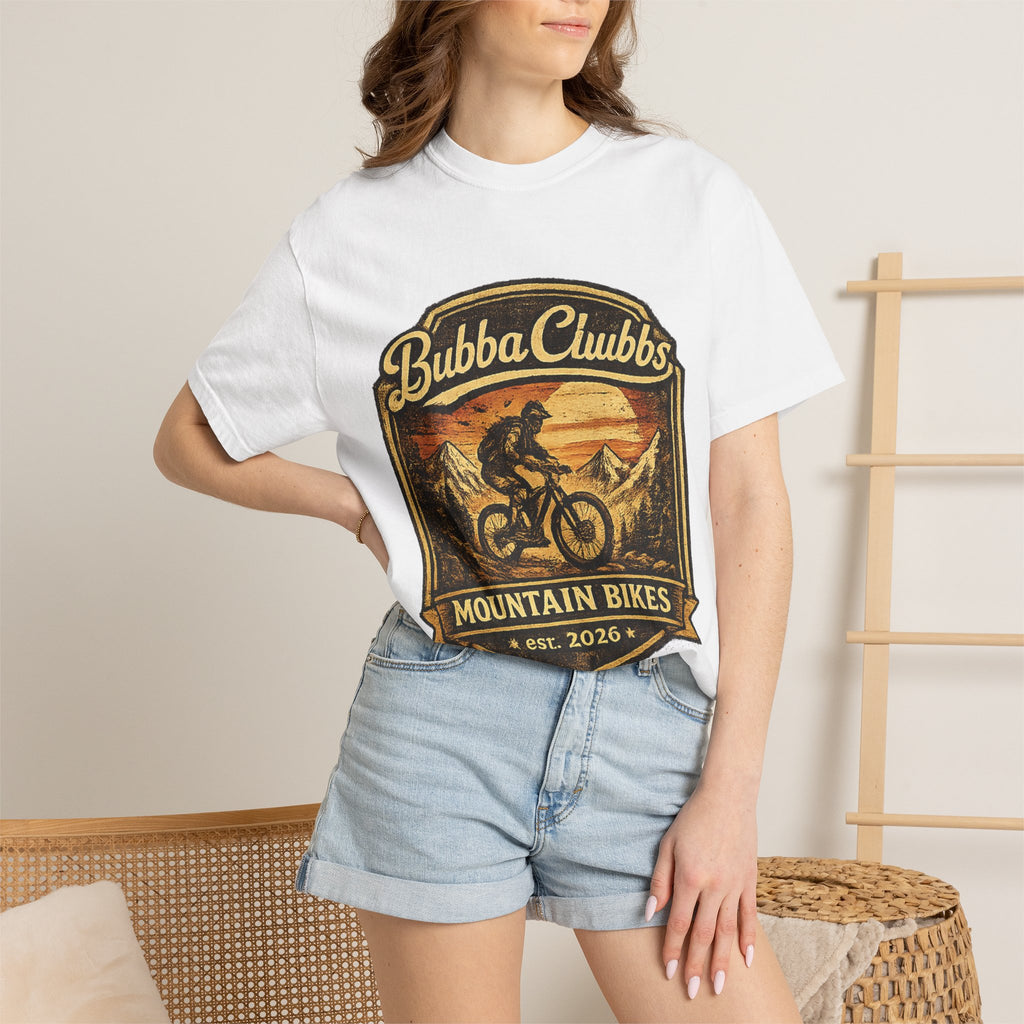 Mountain Bikes Graphic Tee | BubbaChubbs Get Out Stay Wild T-Shirt