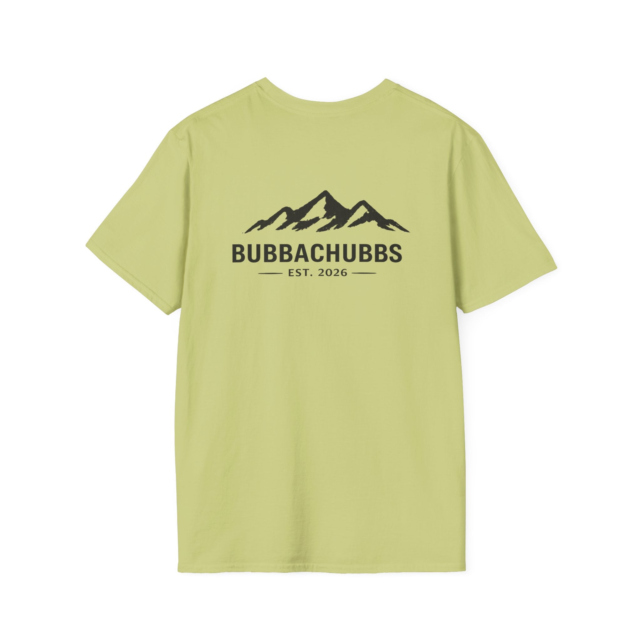 BubbaChubbs Mountain View Back Short-Sleeve Tee - BubbaChubbs Brand