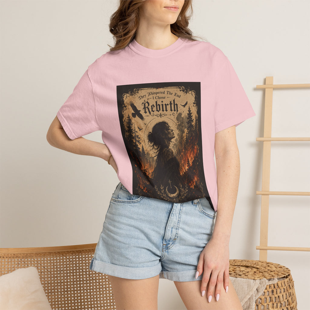 BubbaChubbs Goth Vibe Rebirth Style Tee Printify