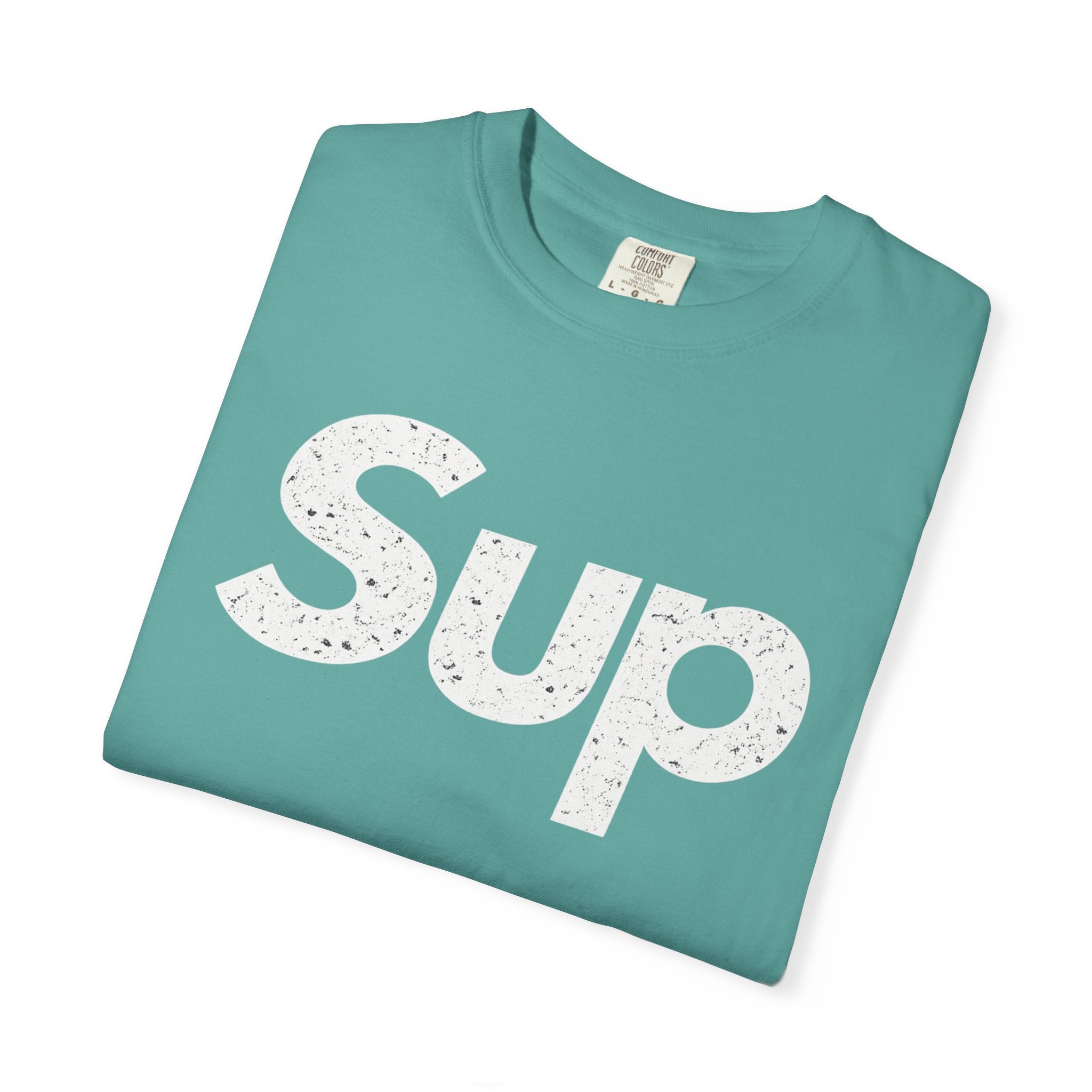 BubbaChubbs Sup White Lettering Tee - BubbaChubbs Brand