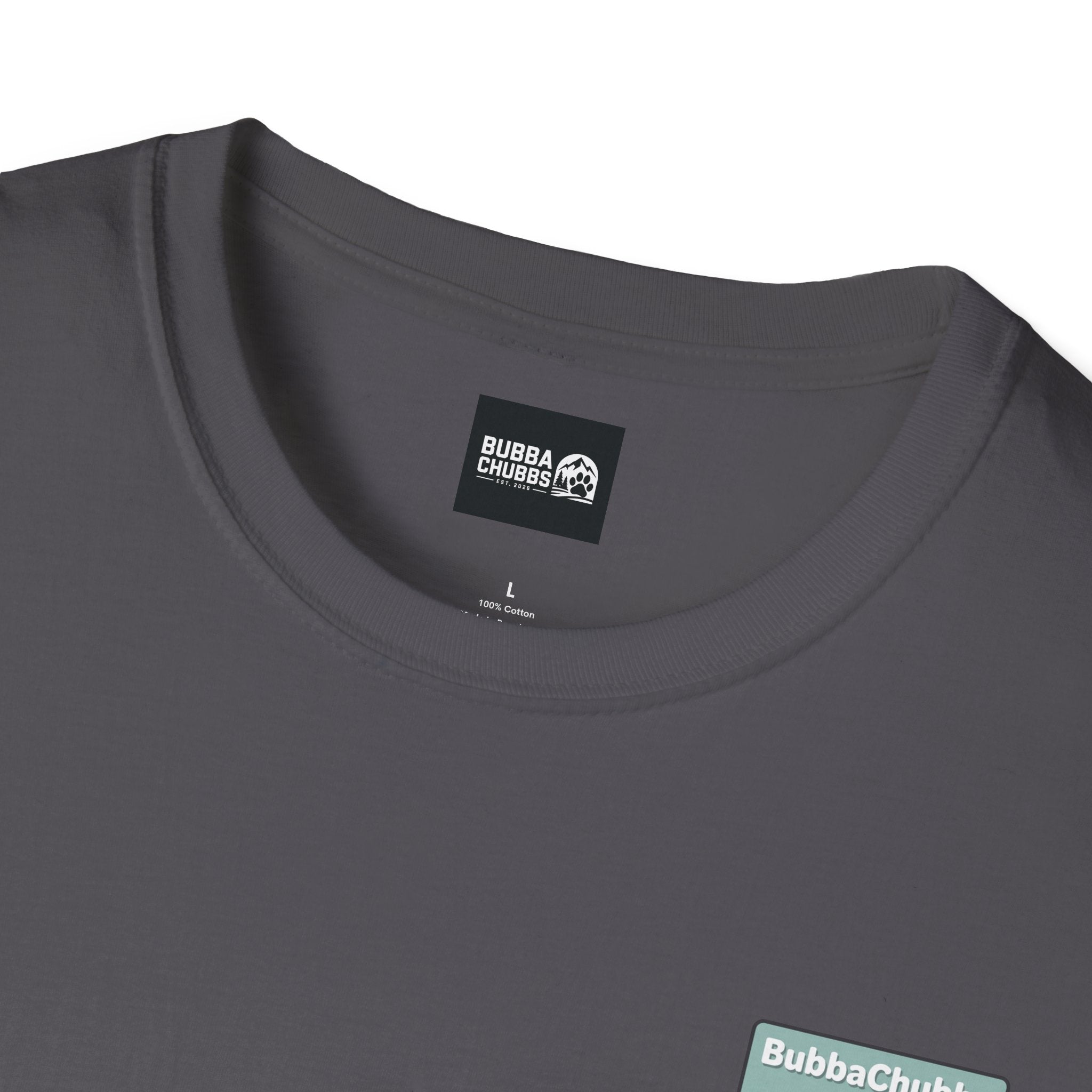 BubbaChubbs Logo front and Back Short-Sleeve Tee - BubbaChubbs Brand