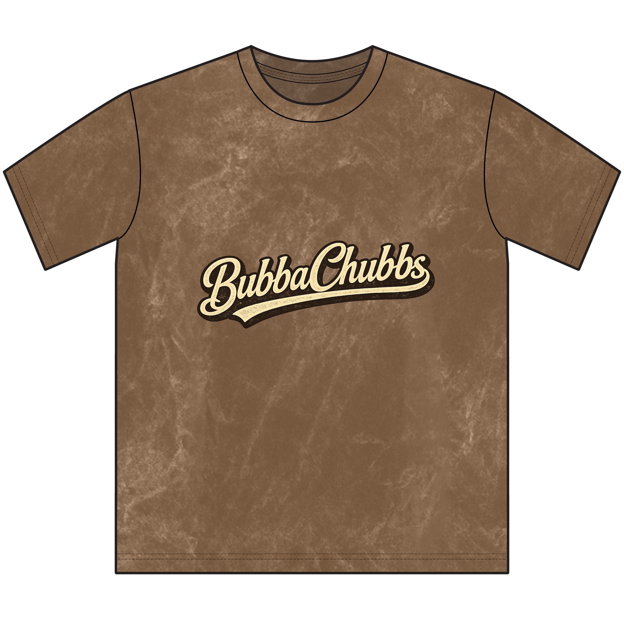 BubbaChubbs Vintage Crewneck Tee T‑Shirt Printify