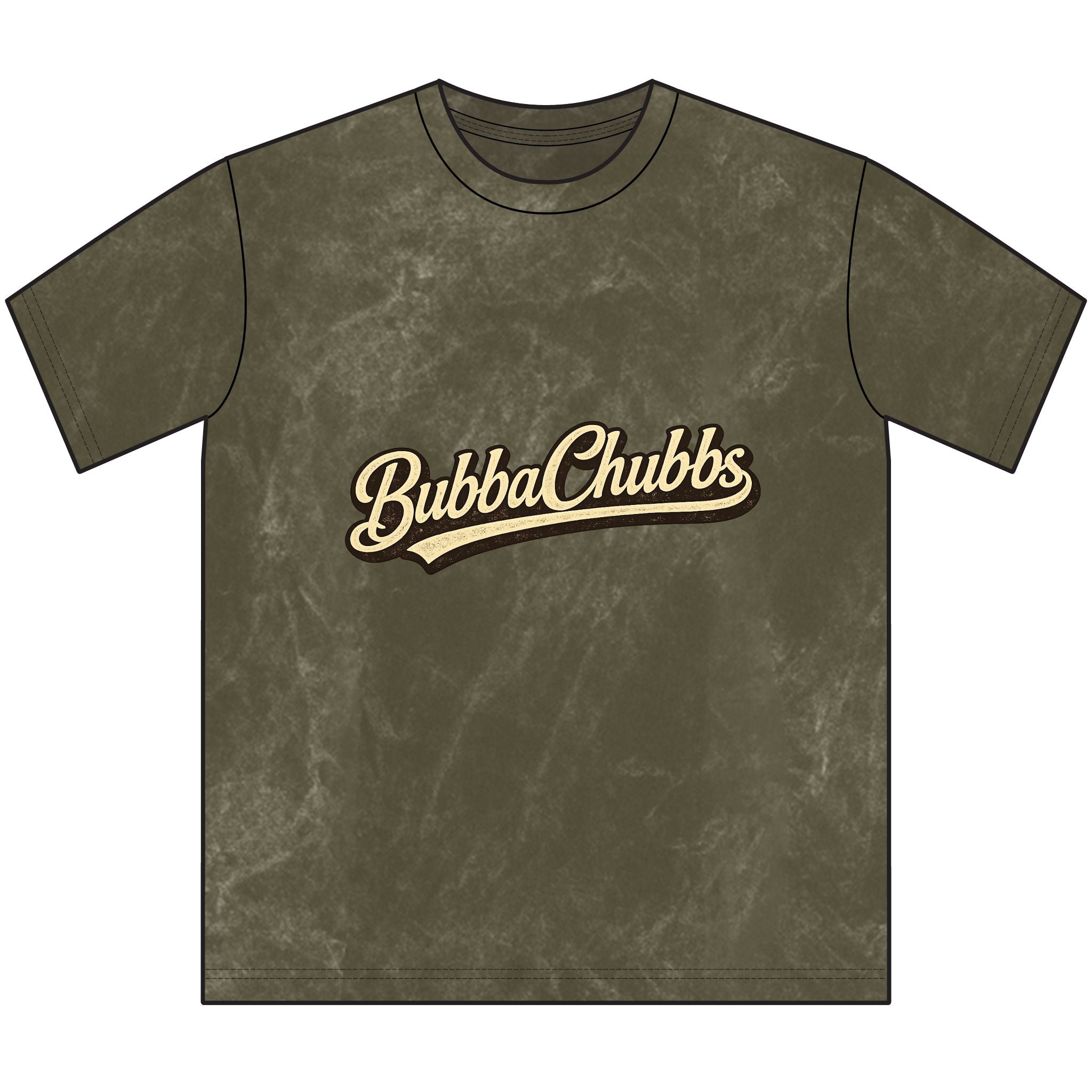 BubbaChubbs Vintage Crewneck Tee T‑Shirt Printify