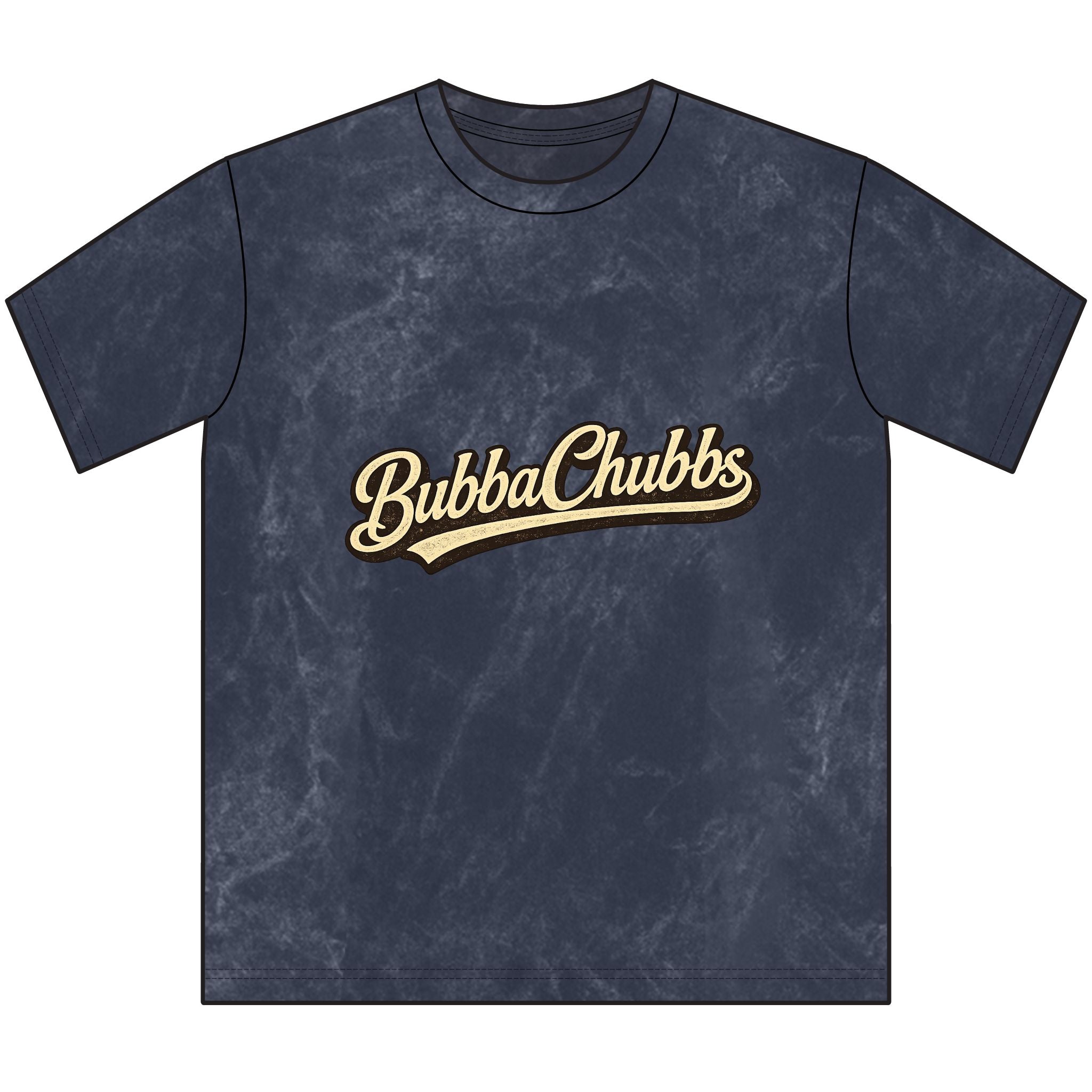 BubbaChubbs Vintage Crewneck Tee T‑Shirt Printify