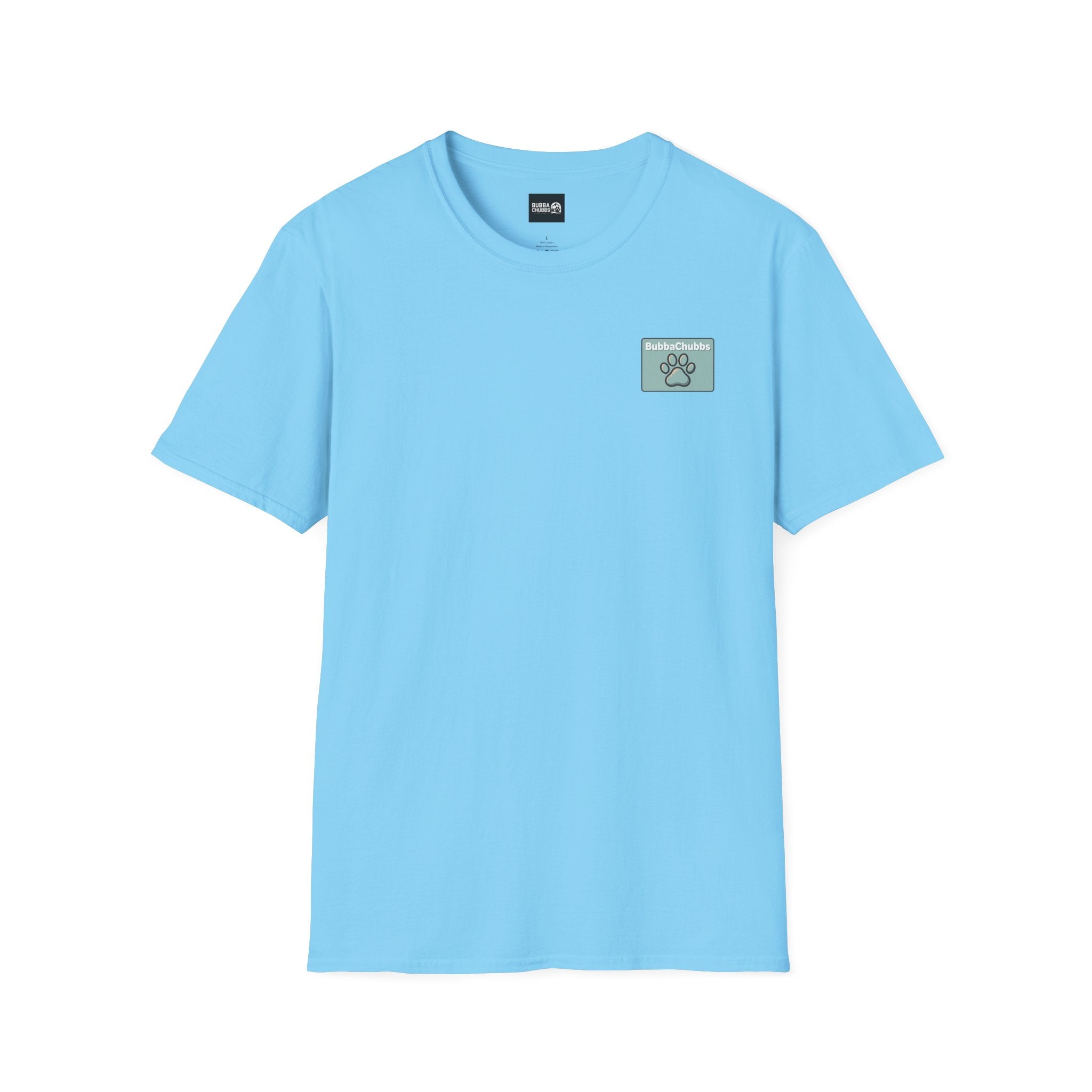 BubbaChubbs Logo front and Back Short-Sleeve Tee - BubbaChubbs Brand