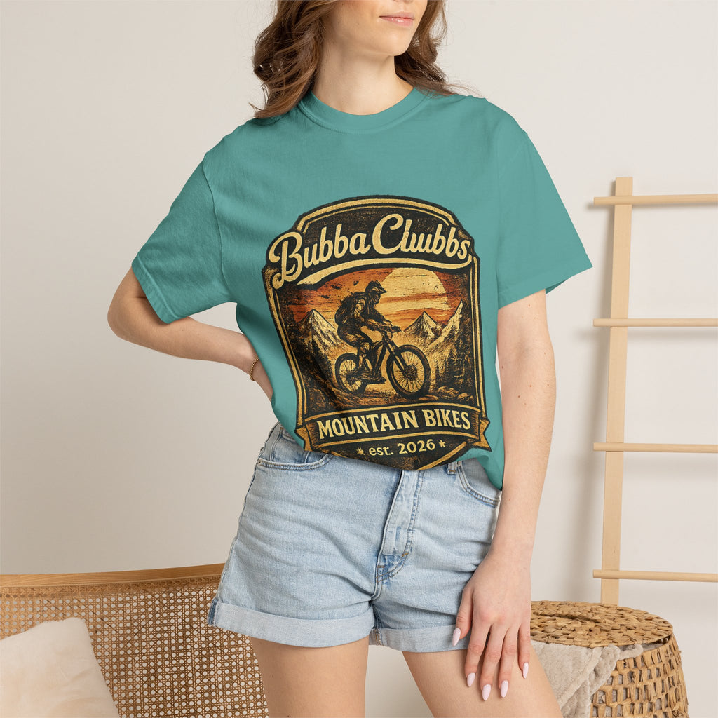 Mountain Bikes Graphic Tee | BubbaChubbs Get Out Stay Wild T-Shirt