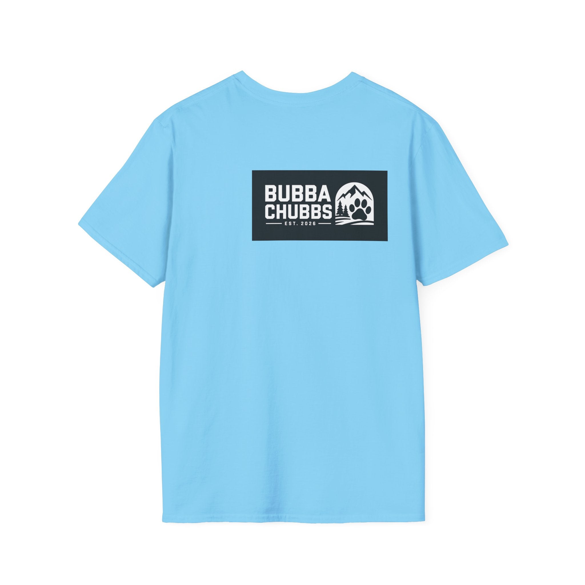 BubbaChubbs Updated Modern Back Large Logo Short-Sleeve Tee - BubbaChubbs Brand