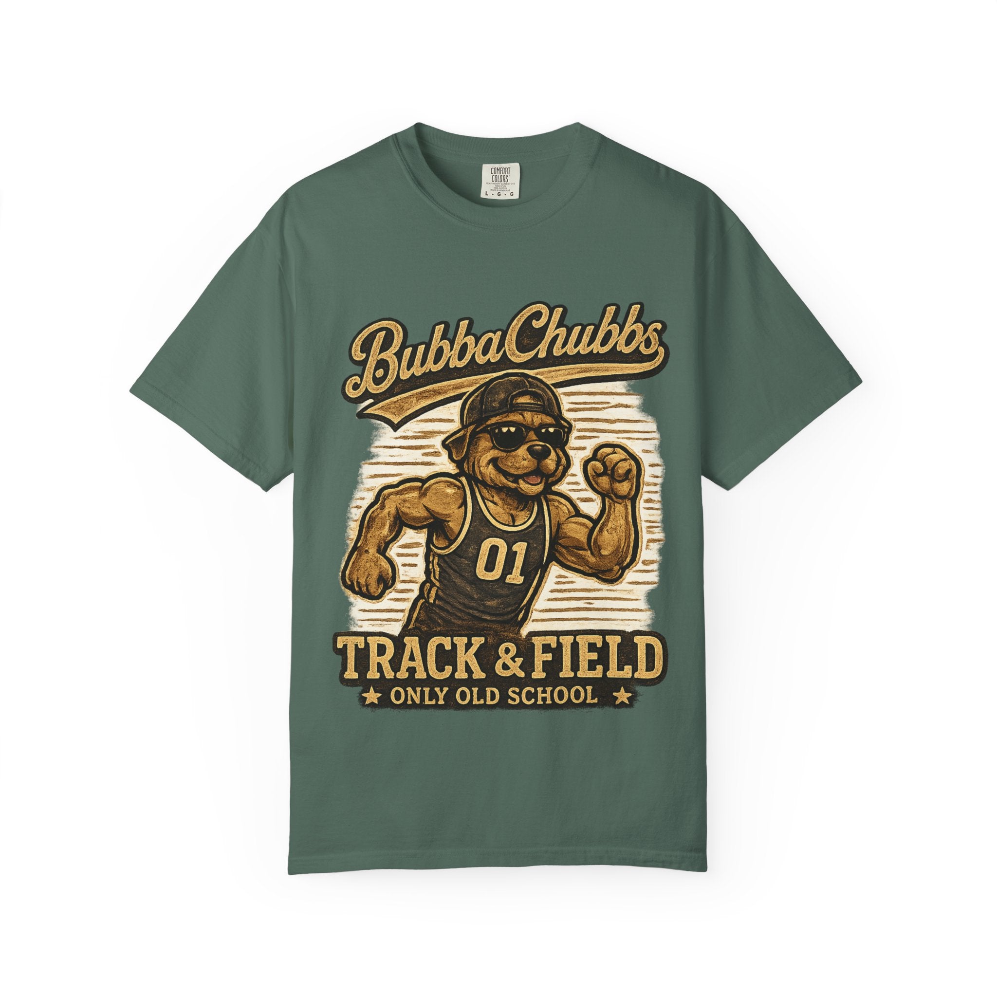 Track & Field Graphic Tee | BubbaChubbs Get Out Stay Wild T-Shirt