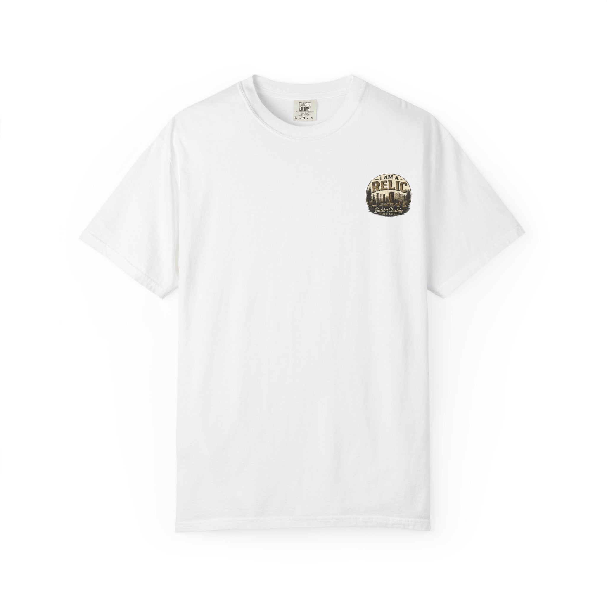 BubbaChubbs Minimal I am Relic Tee - BubbaChubbs Brand