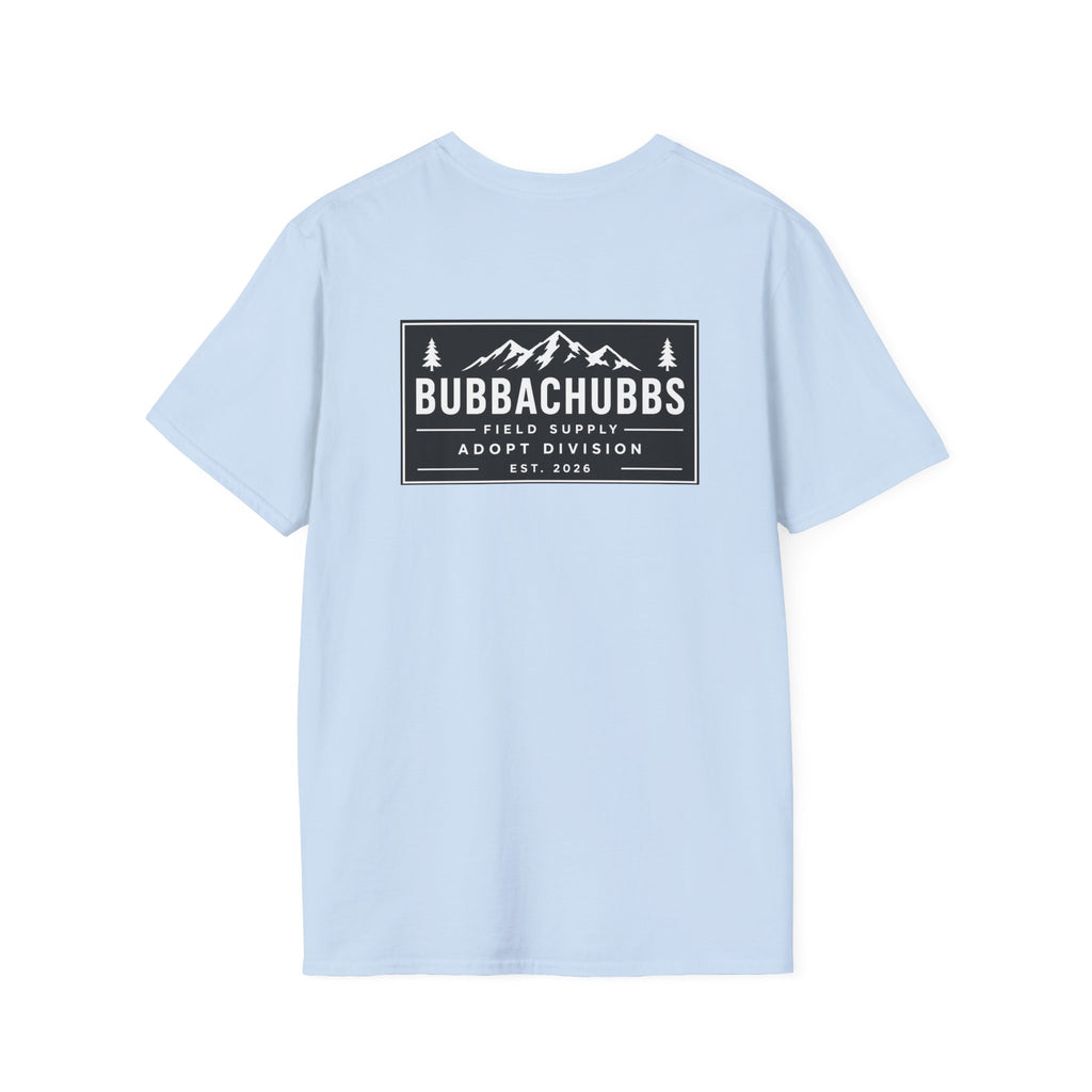 BubbaChubbs Logo front and Back Short-Sleeve Tee - BubbaChubbs Brand
