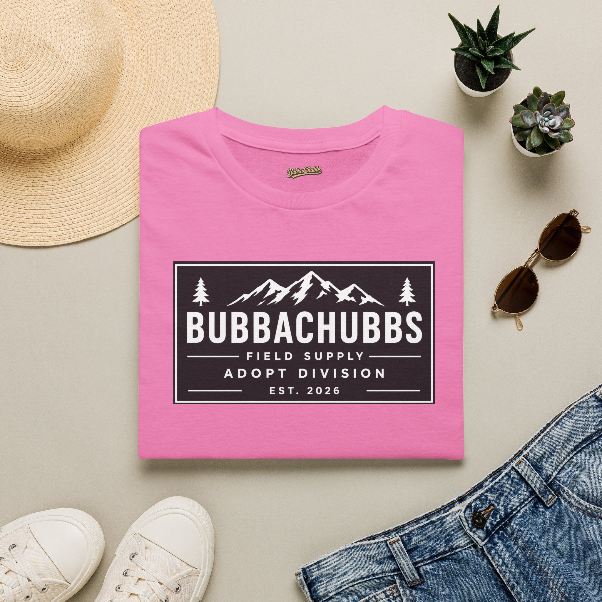 BubbaChubbs Adopt Supply Tee - BubbaChubbs Brand