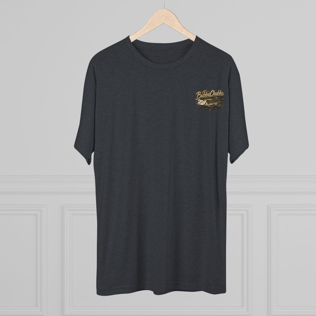 BubbaChubbs Bass Eli Minimalist Logo Tee — Adventure Outdoor Crew Shirt Printify