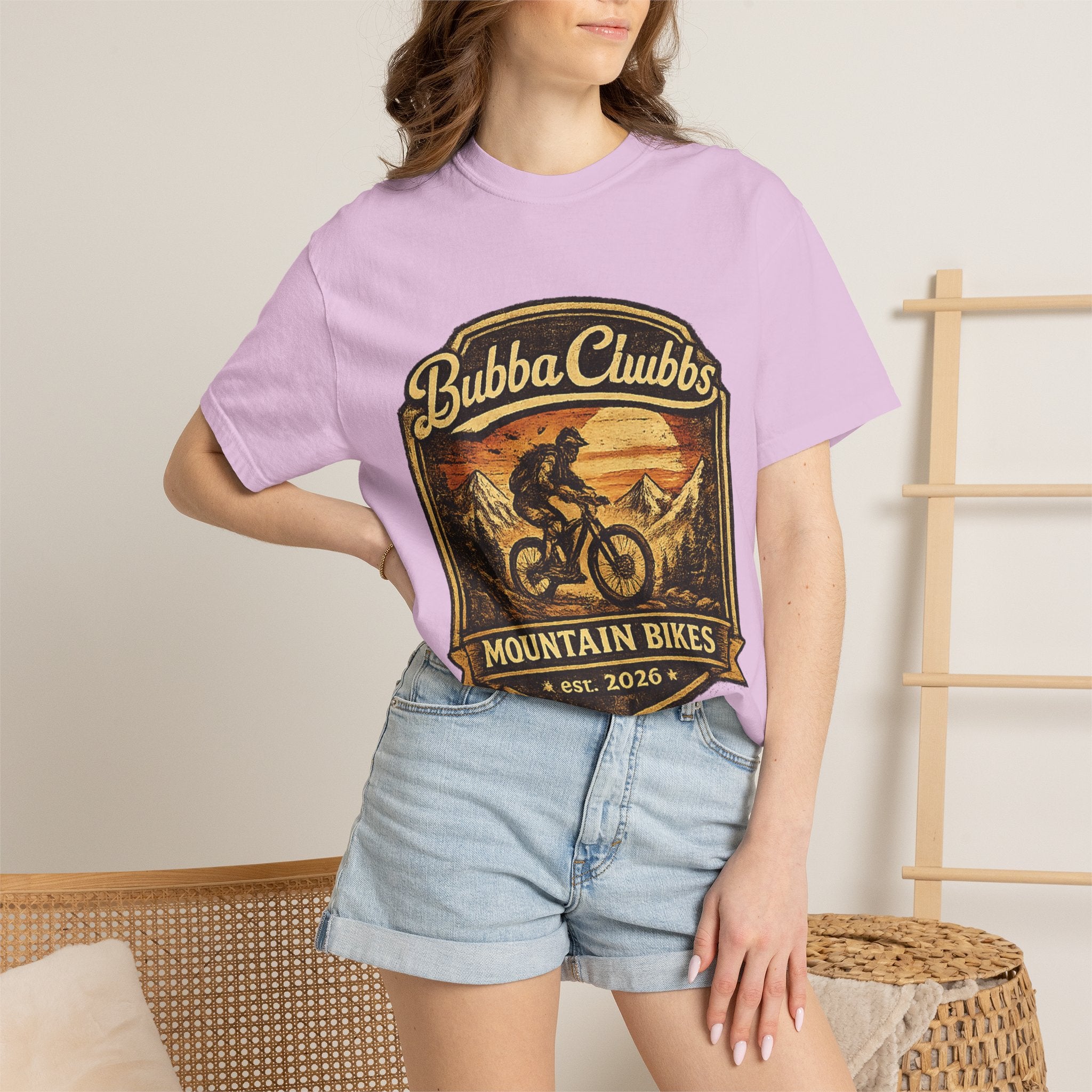Mountain Bikes Graphic Tee | BubbaChubbs Get Out Stay Wild T-Shirt