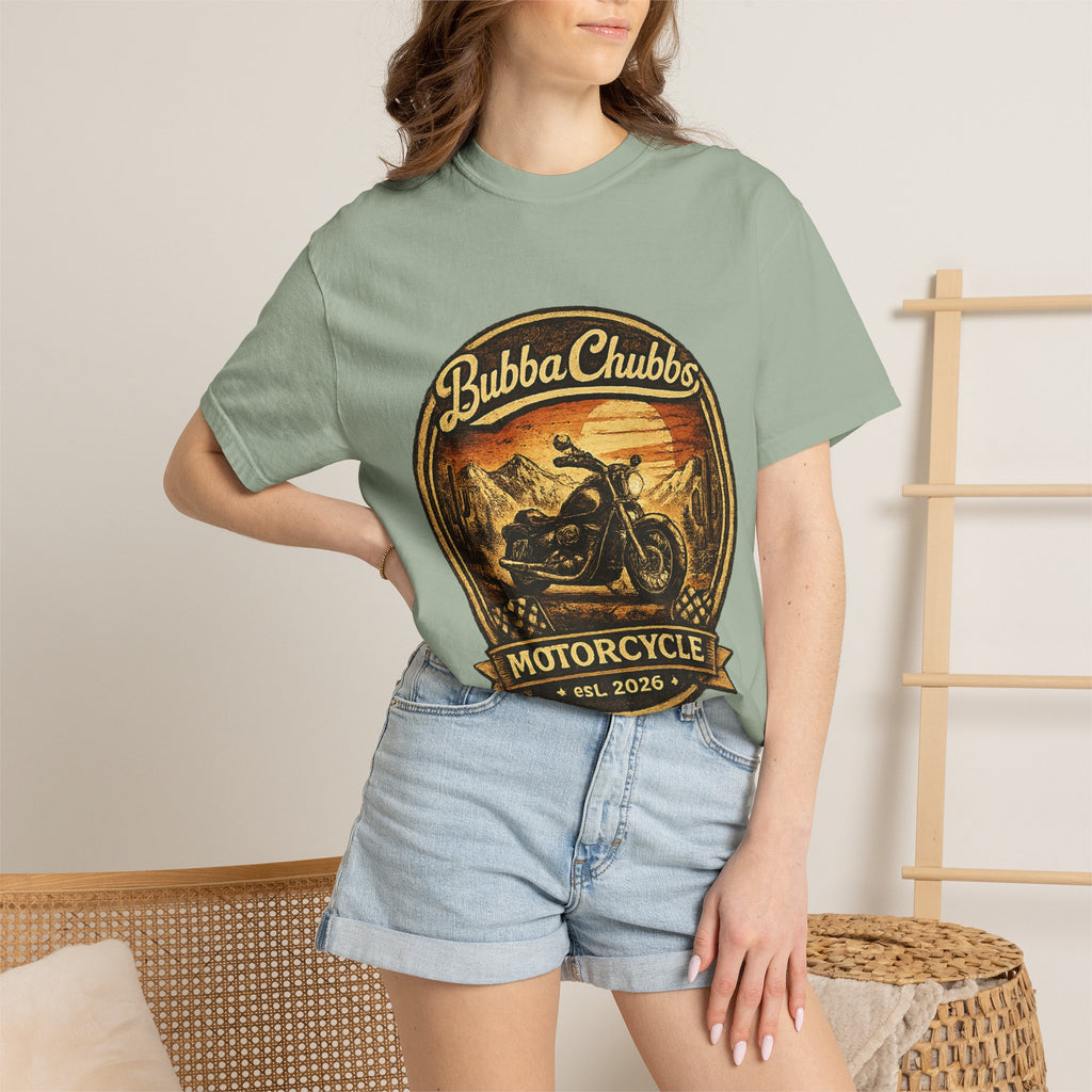 Motorcycle Graphic Tee | BubbaChubbs Biker Get Out Stay Wild T-Shirt