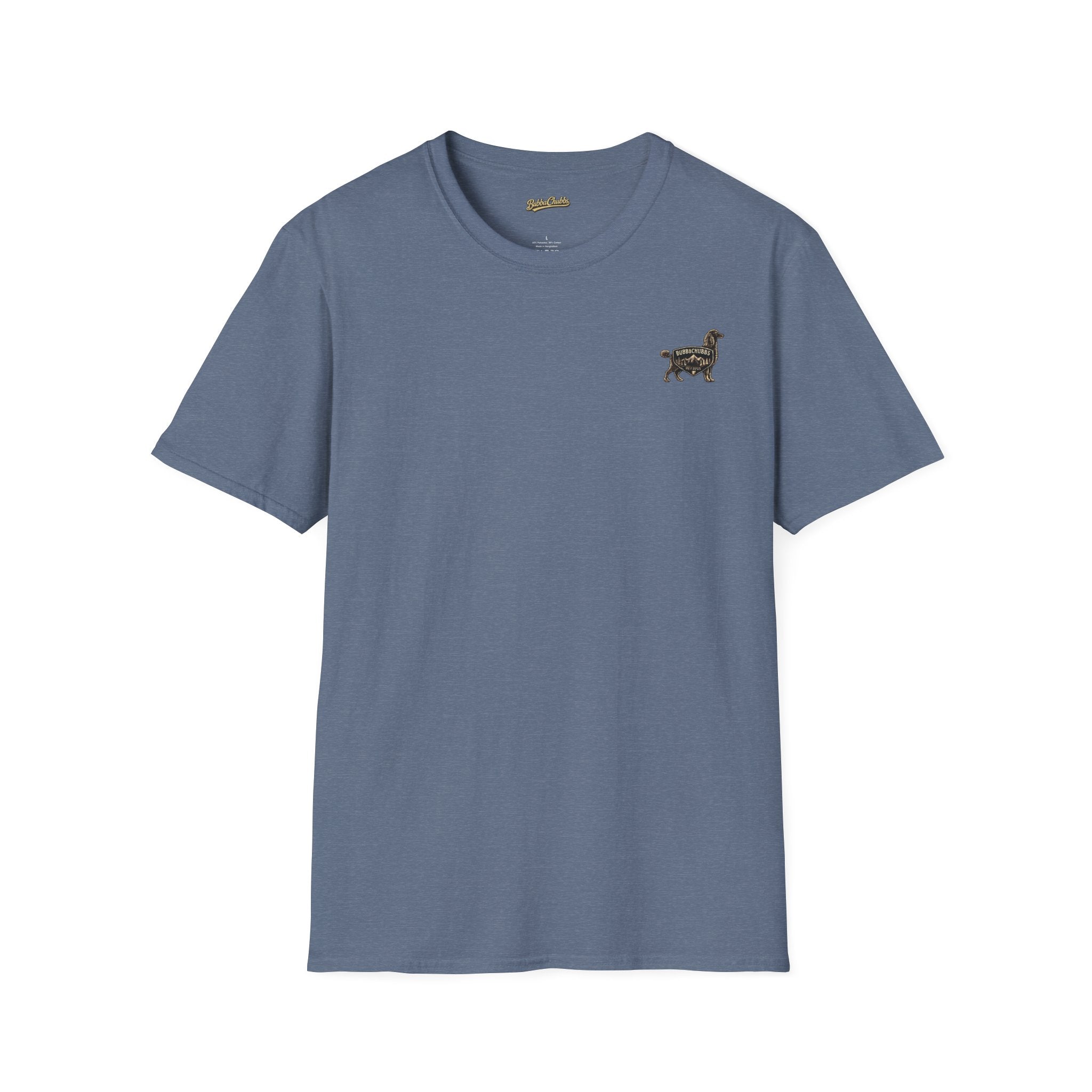 BubbaChubbs Himself Chest Logo Short-Sleeve Tee - BubbaChubbs Brand