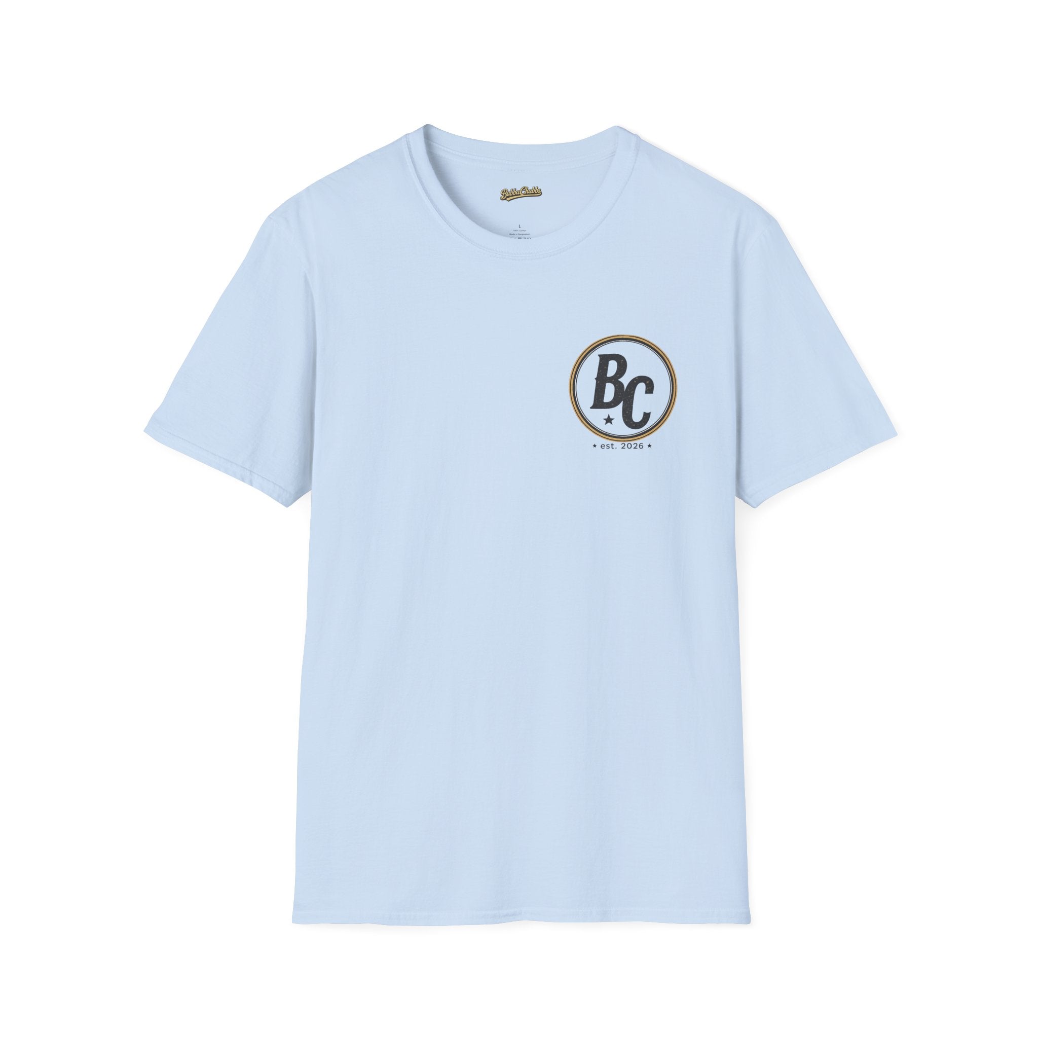 BubbaChubbs Logo Simple Solo T-Shirt Printify