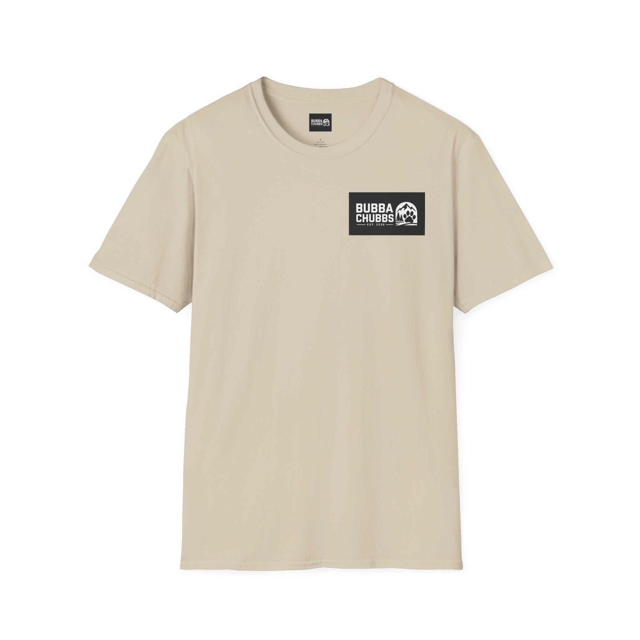 BubbaChubbs Updated Modern Logo Short-Sleeve Tee - BubbaChubbs Brand