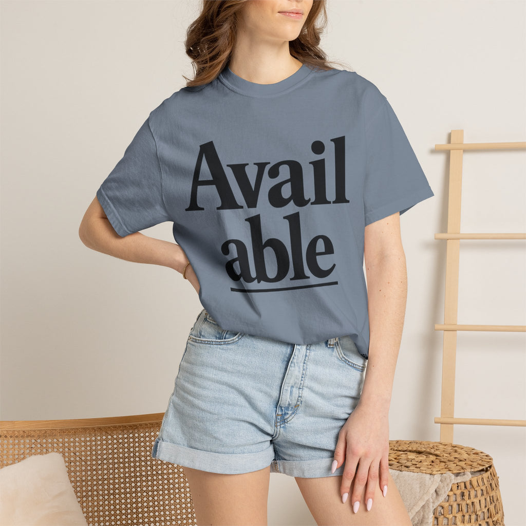 BubbaChubbs Available Tee - BubbaChubbs Brand