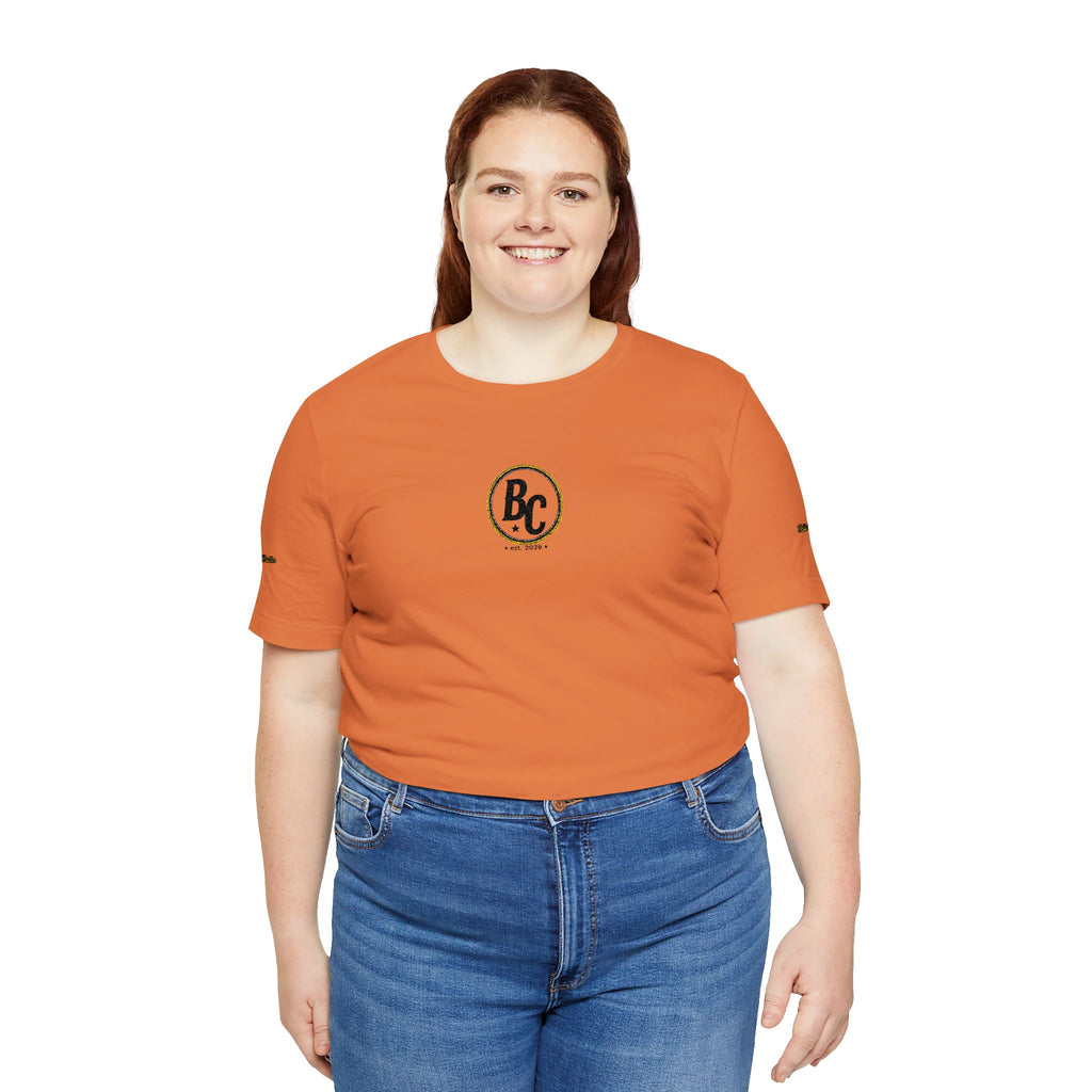 BubbaChubbs - Embroidered Logo - Unisex Jersey Short Sleeve Tee