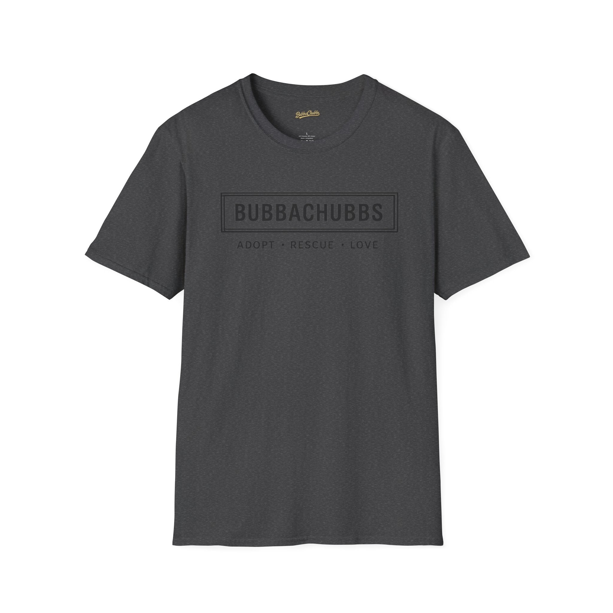 BubbaChubbs Adopt Rescue and Love Tee Printify