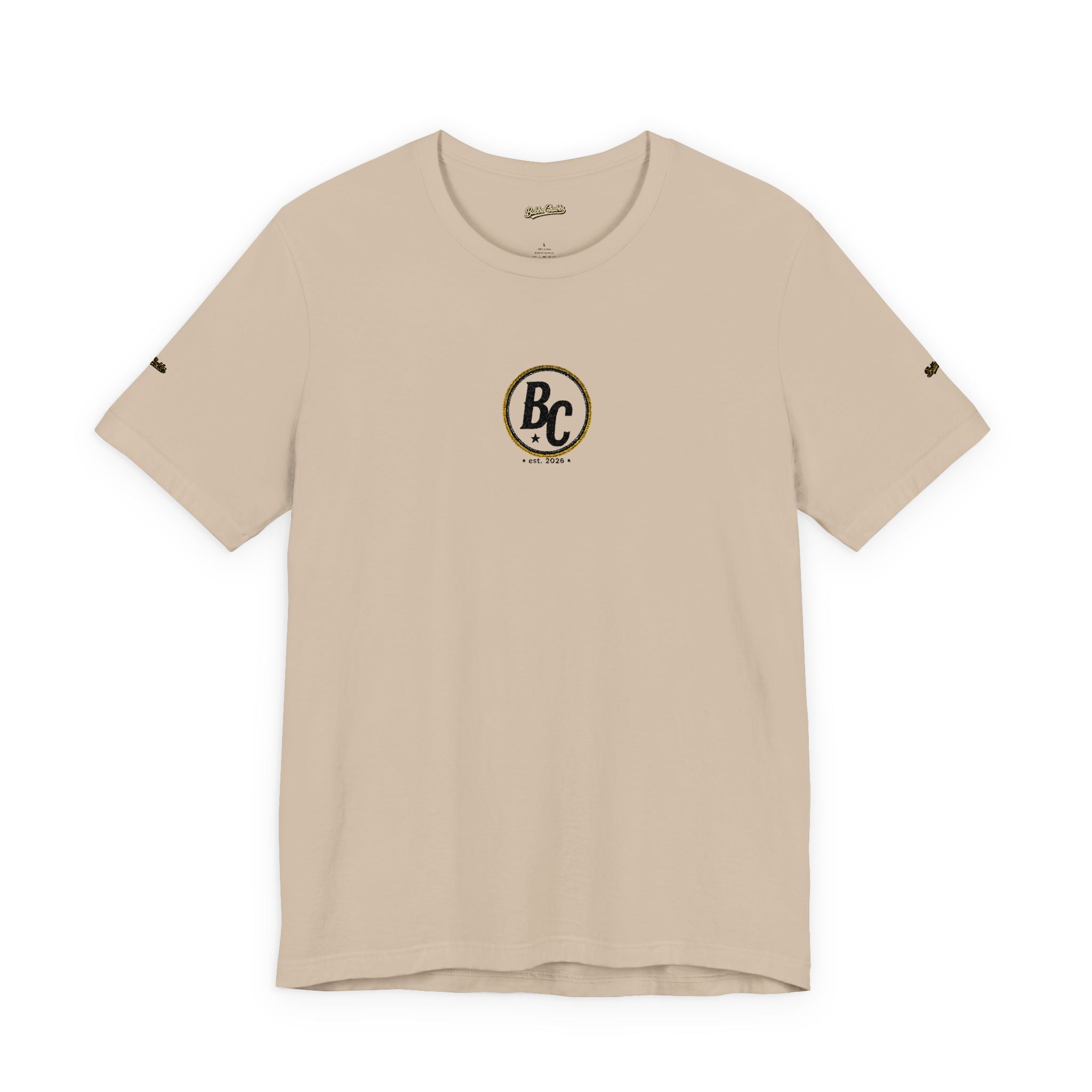 BubbaChubbs - Embroidered Logo - Unisex Jersey Short Sleeve Tee
