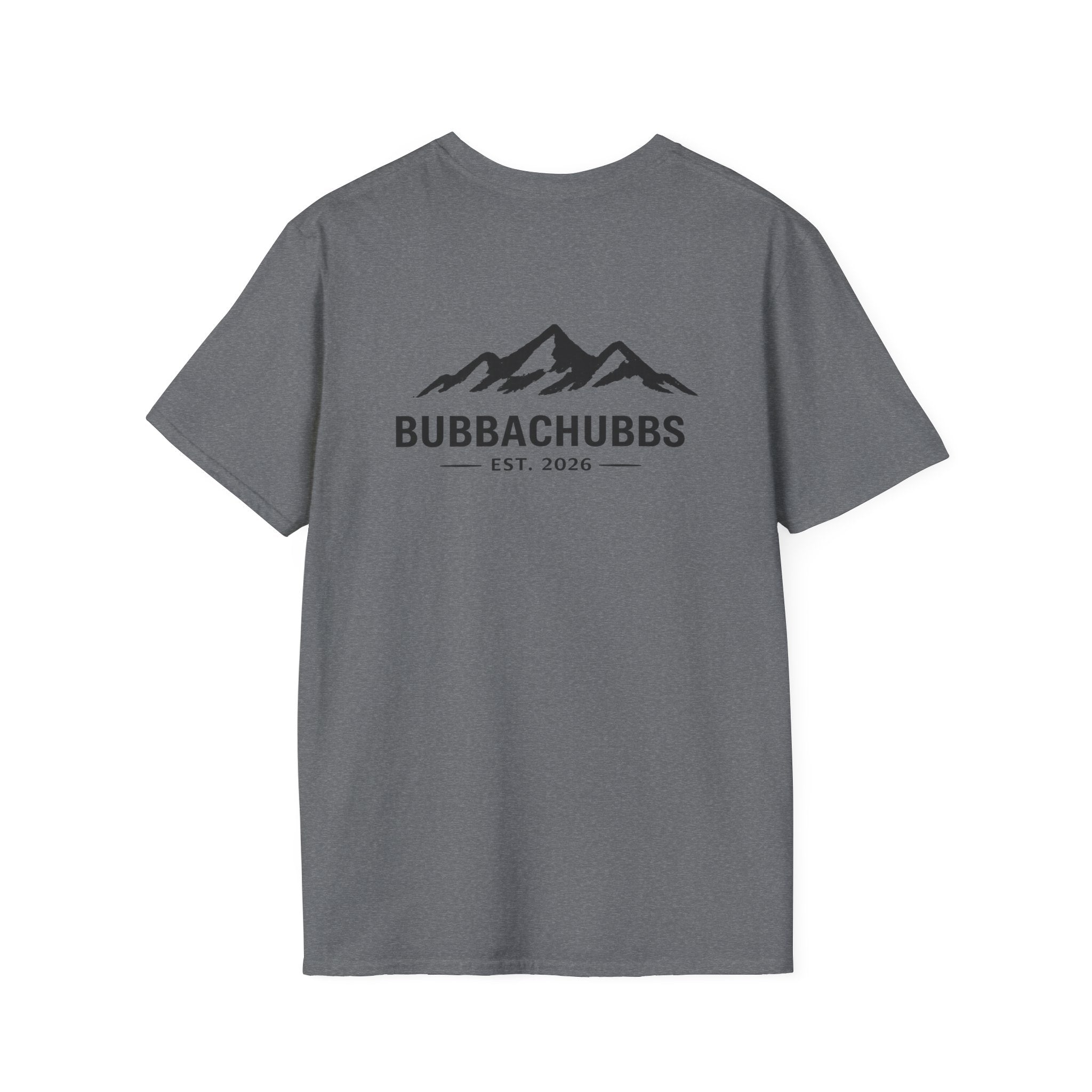 BubbaChubbs Mountain View Back Short-Sleeve Tee - BubbaChubbs Brand