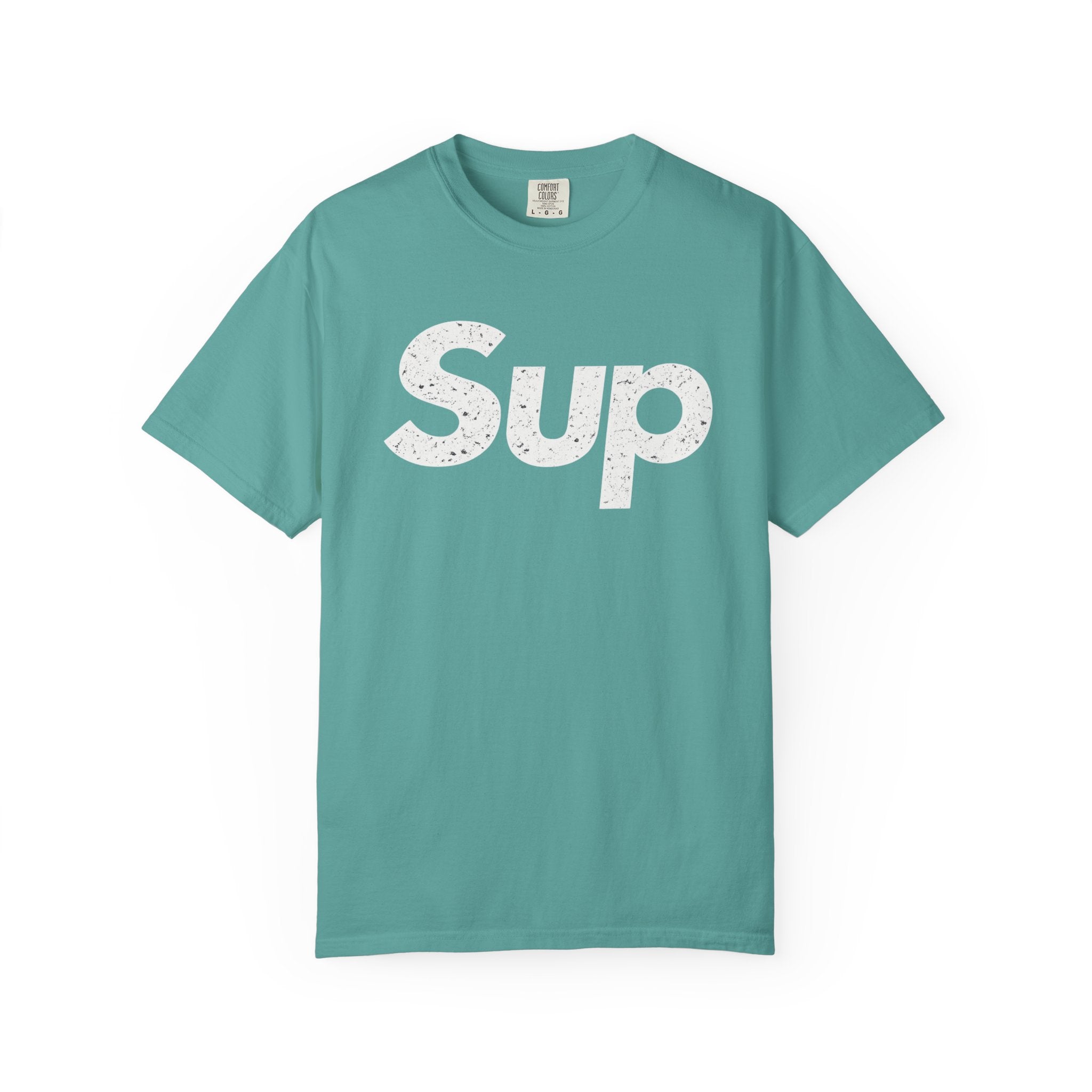 BubbaChubbs Sup White Lettering Tee - BubbaChubbs Brand