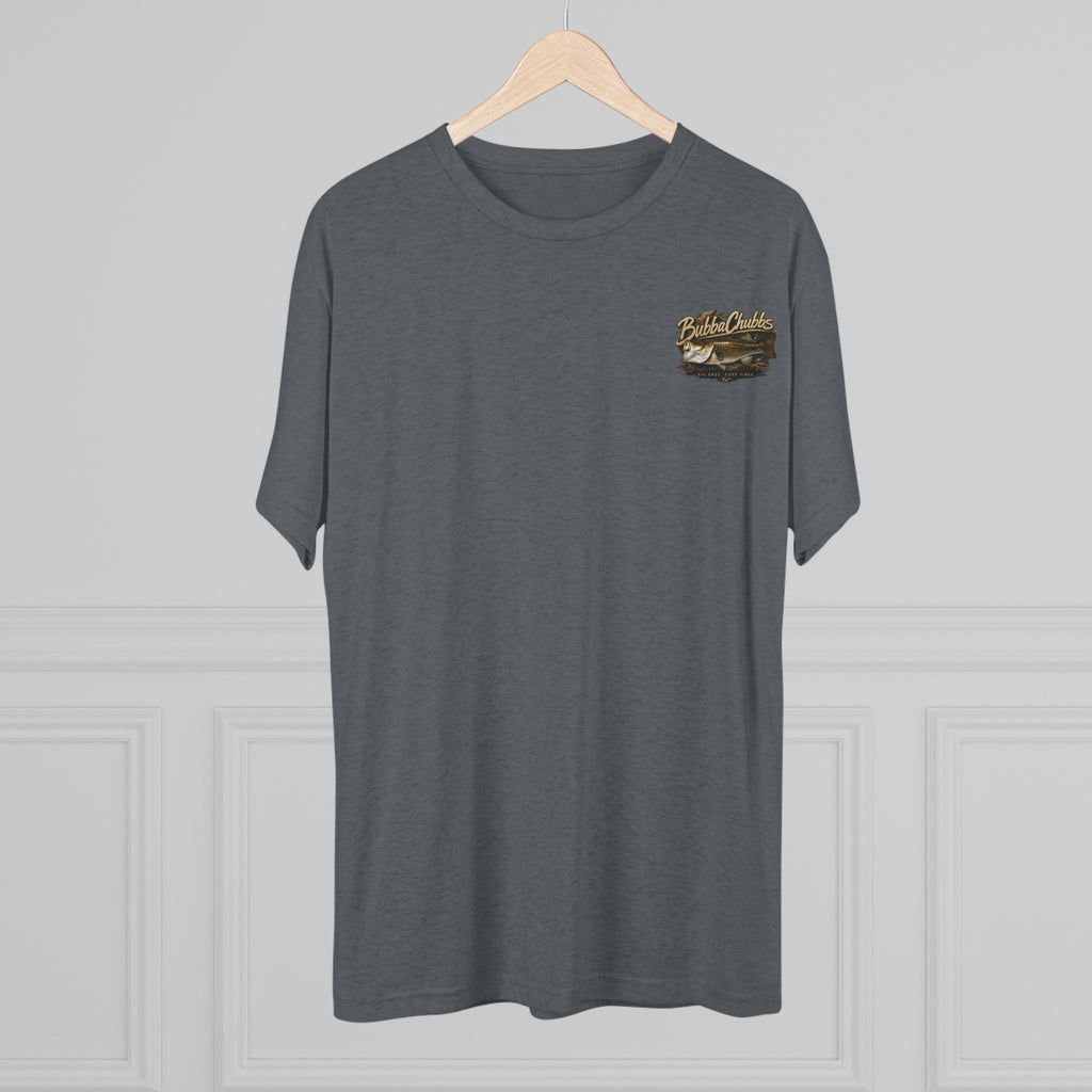 BubbaChubbs Bass Eli Minimalist Logo Tee — Adventure Outdoor Crew Shirt Printify