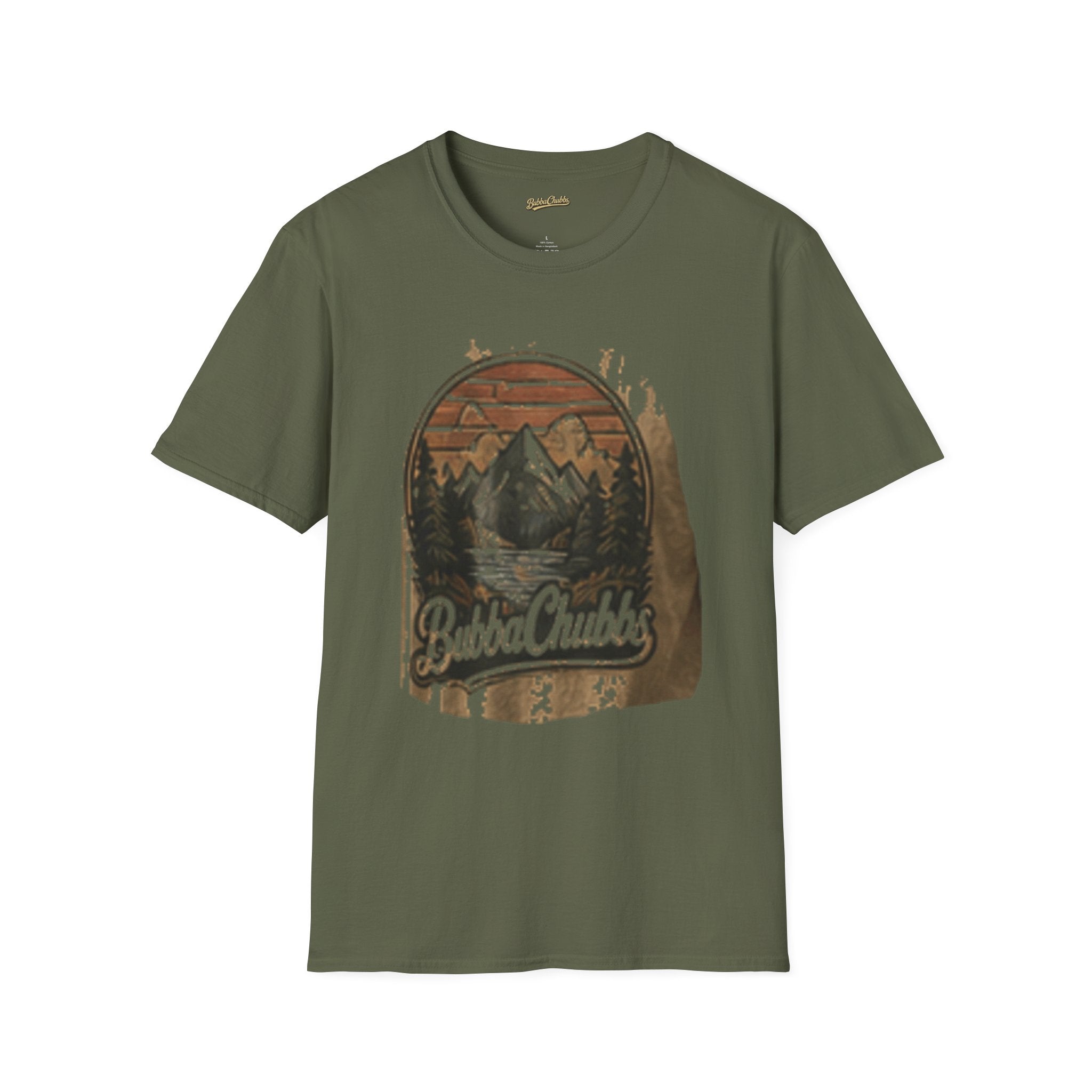 Mountain Vibe Graphic Tee | BubbaChubbs Outdoor Adventure T-Shirt