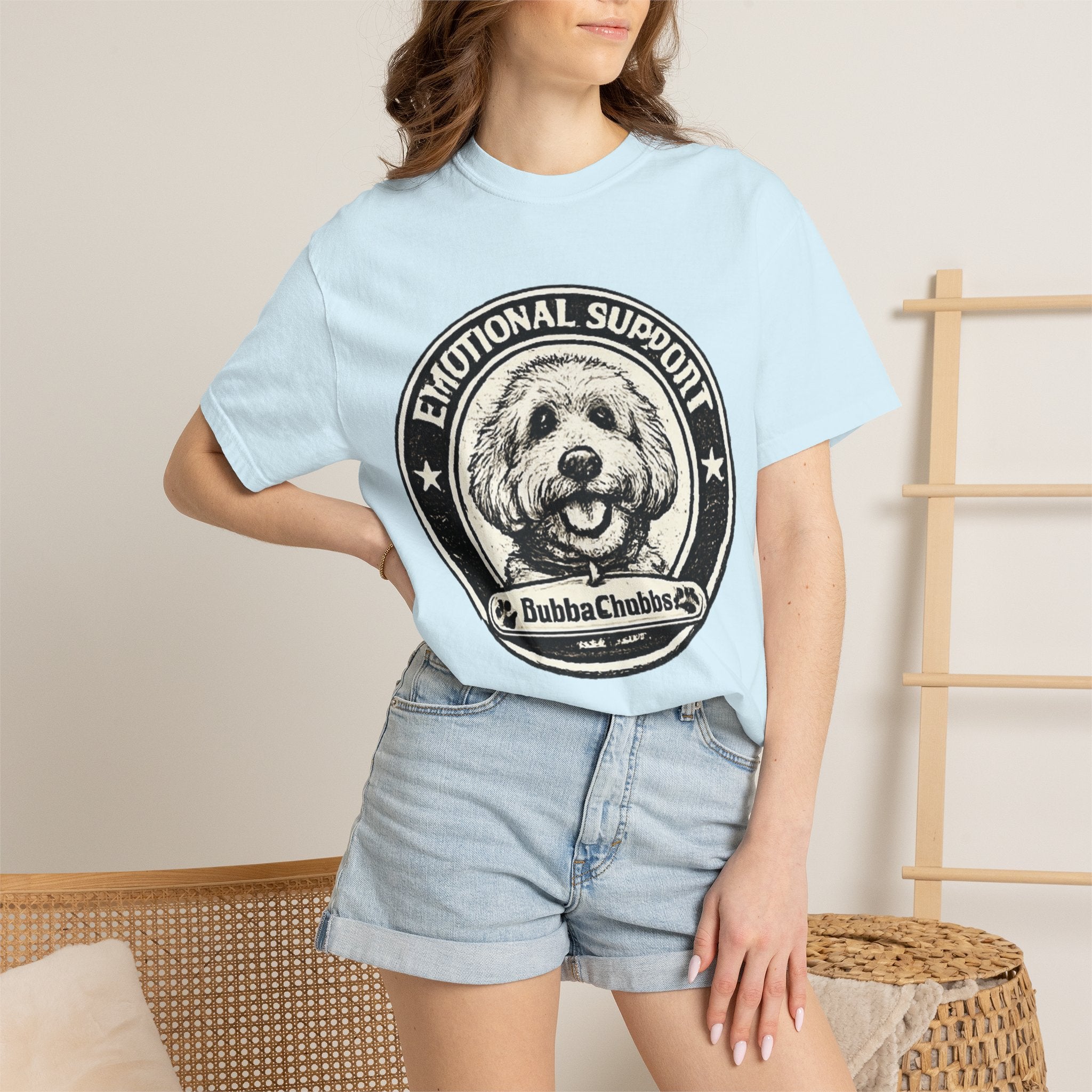 BubbaChubbs Vintage Emotional Support Style Tee Printify
