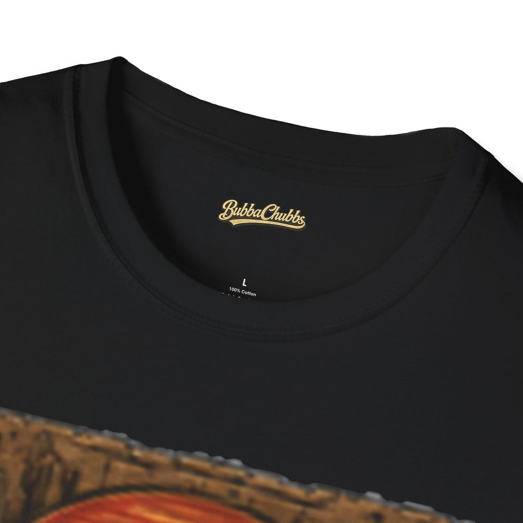 BubbaChubbs Desert Skull Logo T-Shirt New Printify