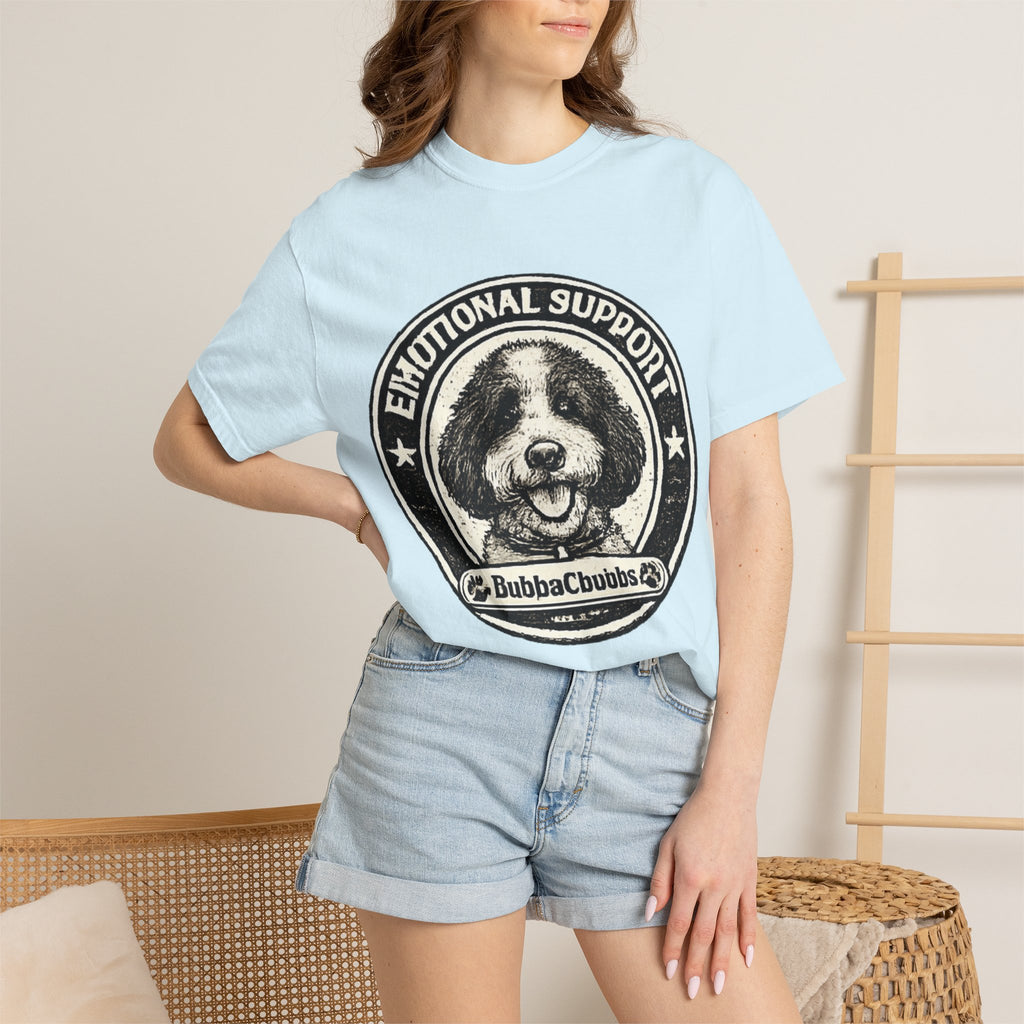 BubbaChubbs Doodle Vintage Emotional Support Style Tee Printify