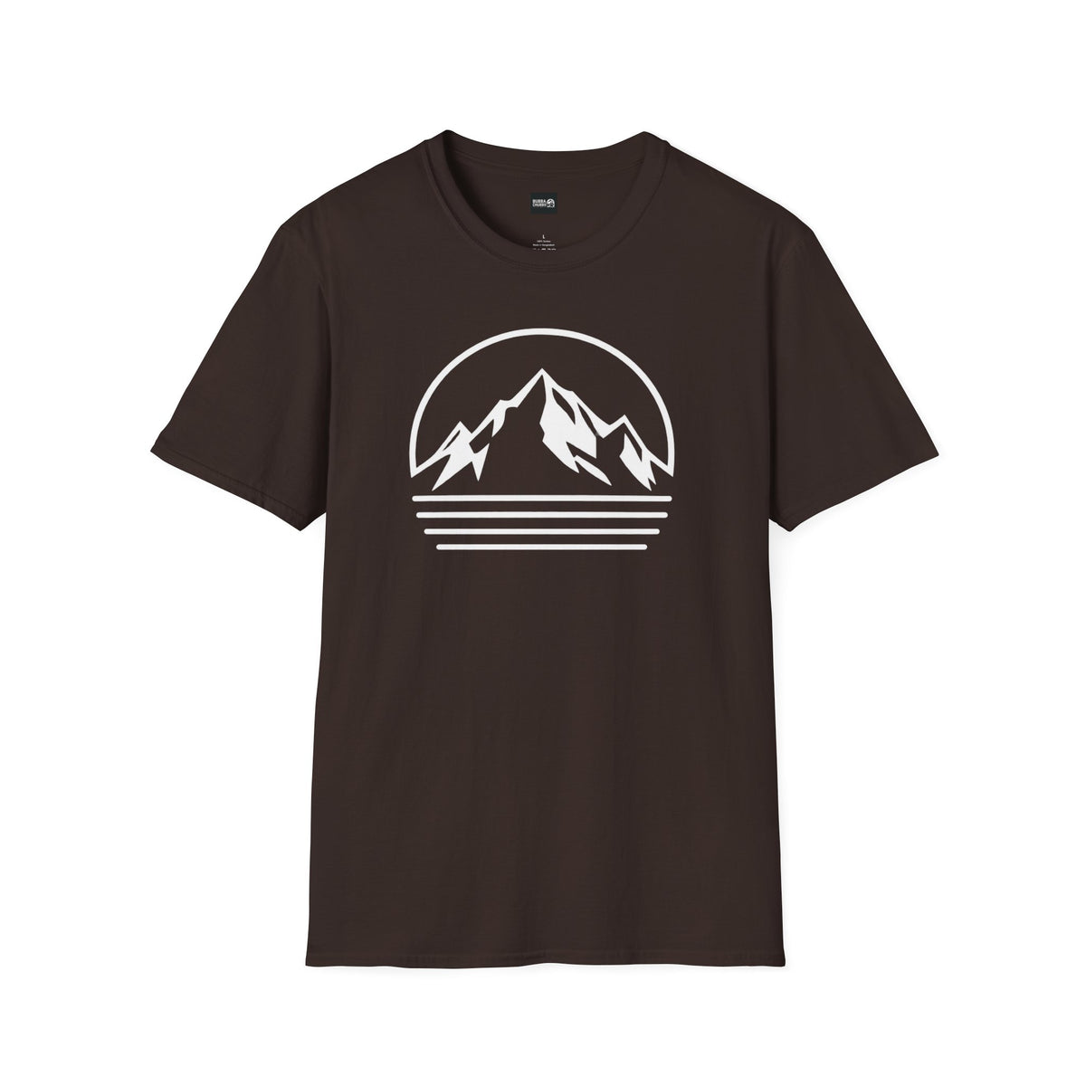 Mountain Sunset Graphic T-Shirt — Minimal Outdoor Adventure Tee