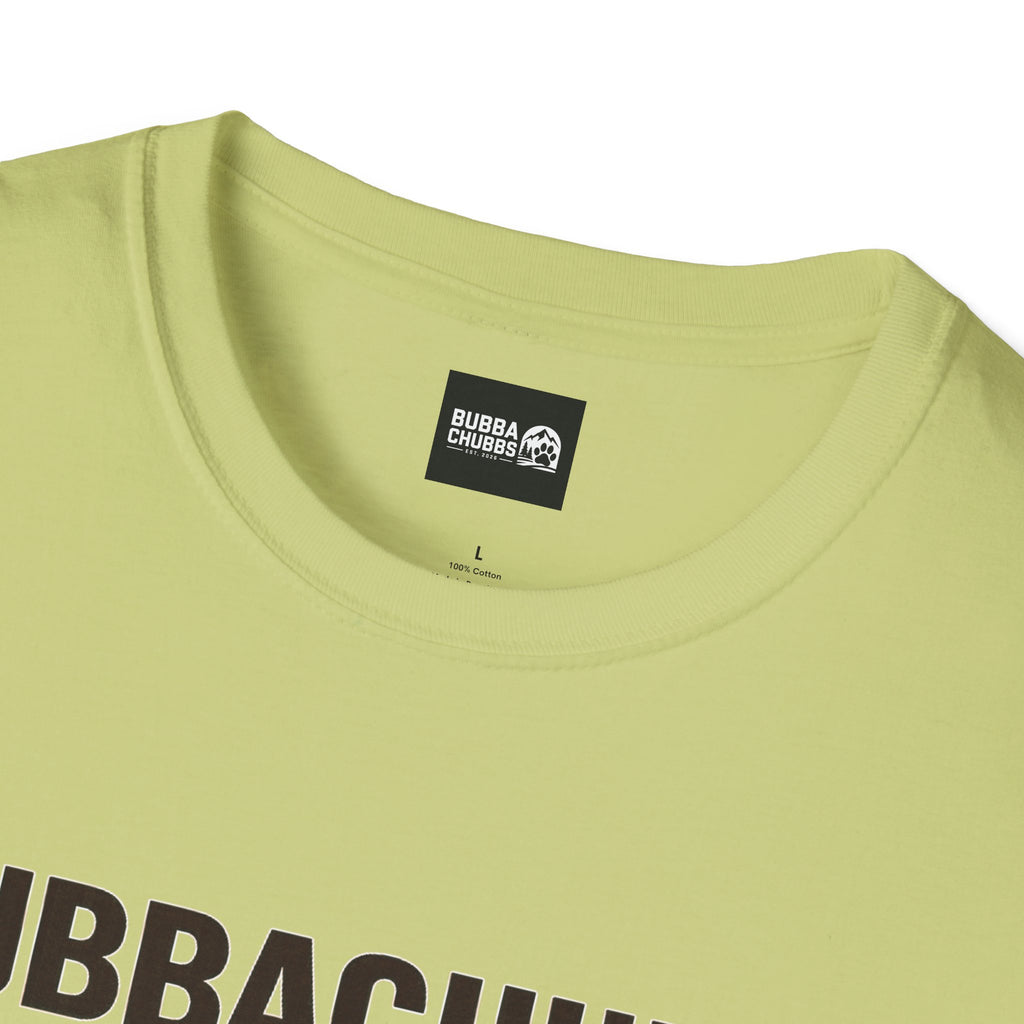 BubbaChubbs Logo front Coordinates Short-Sleeve Tee - BubbaChubbs Brand
