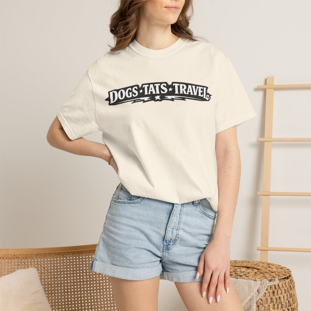 BubbaChubbs Dogs Tats Travel Chill Tee Printify