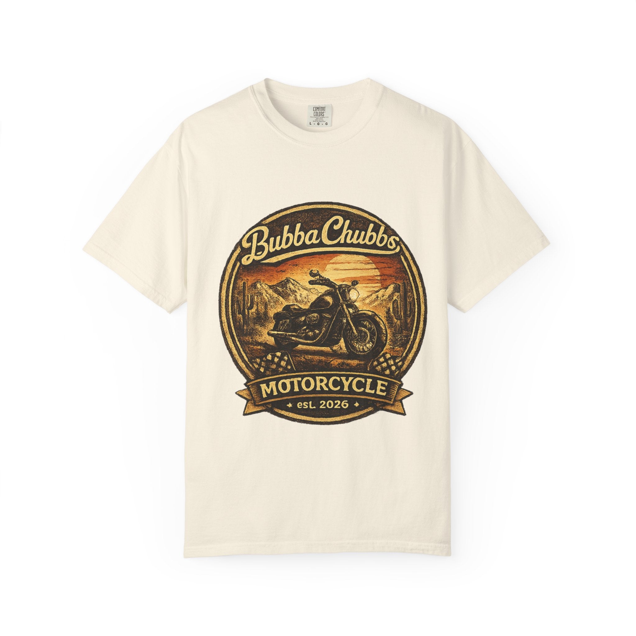 Motorcycle Graphic Tee | BubbaChubbs Biker Get Out Stay Wild T-Shirt