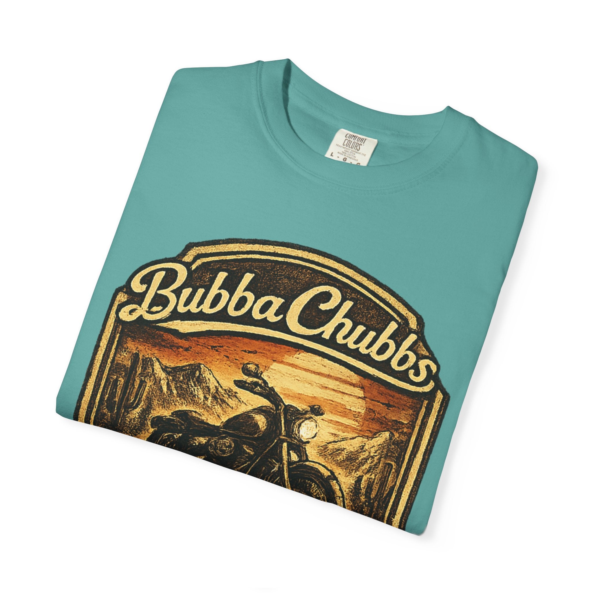 Motorcycle Garage Graphic Tee | BubbaChubbs Biker T-Shirt