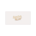 No Cap Retro Bumper Sticker | BubbaChubbs Vintage Script Decal for Cars & Vans