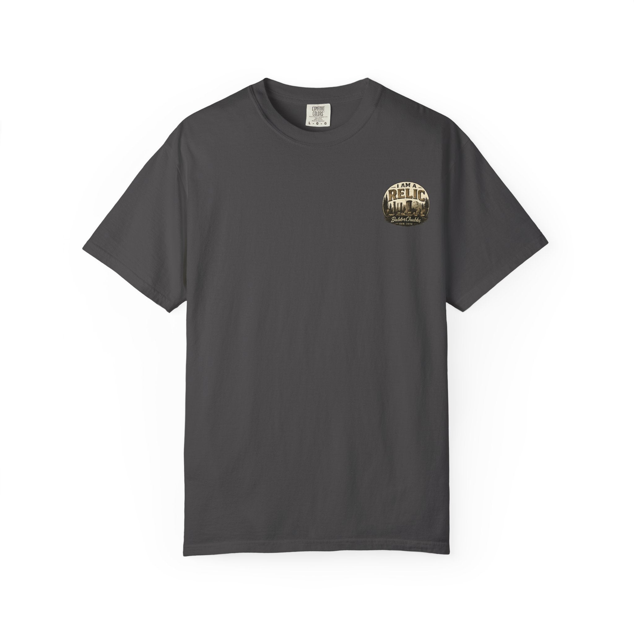 BubbaChubbs Minimal I am Relic Tee - BubbaChubbs Brand