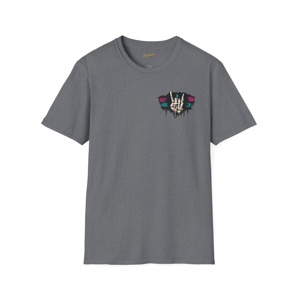 BubbaChubbs Skull Fingers Peace Tee - BubbaChubbs Brand