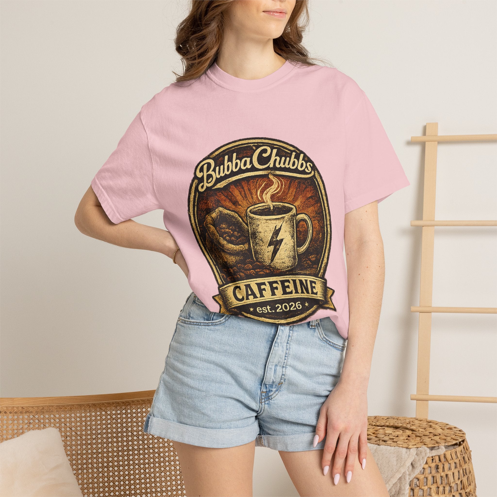 Coffee Jolt Graphic Tee | BubbaChubbs Get Out Stay Wild T-Shirt