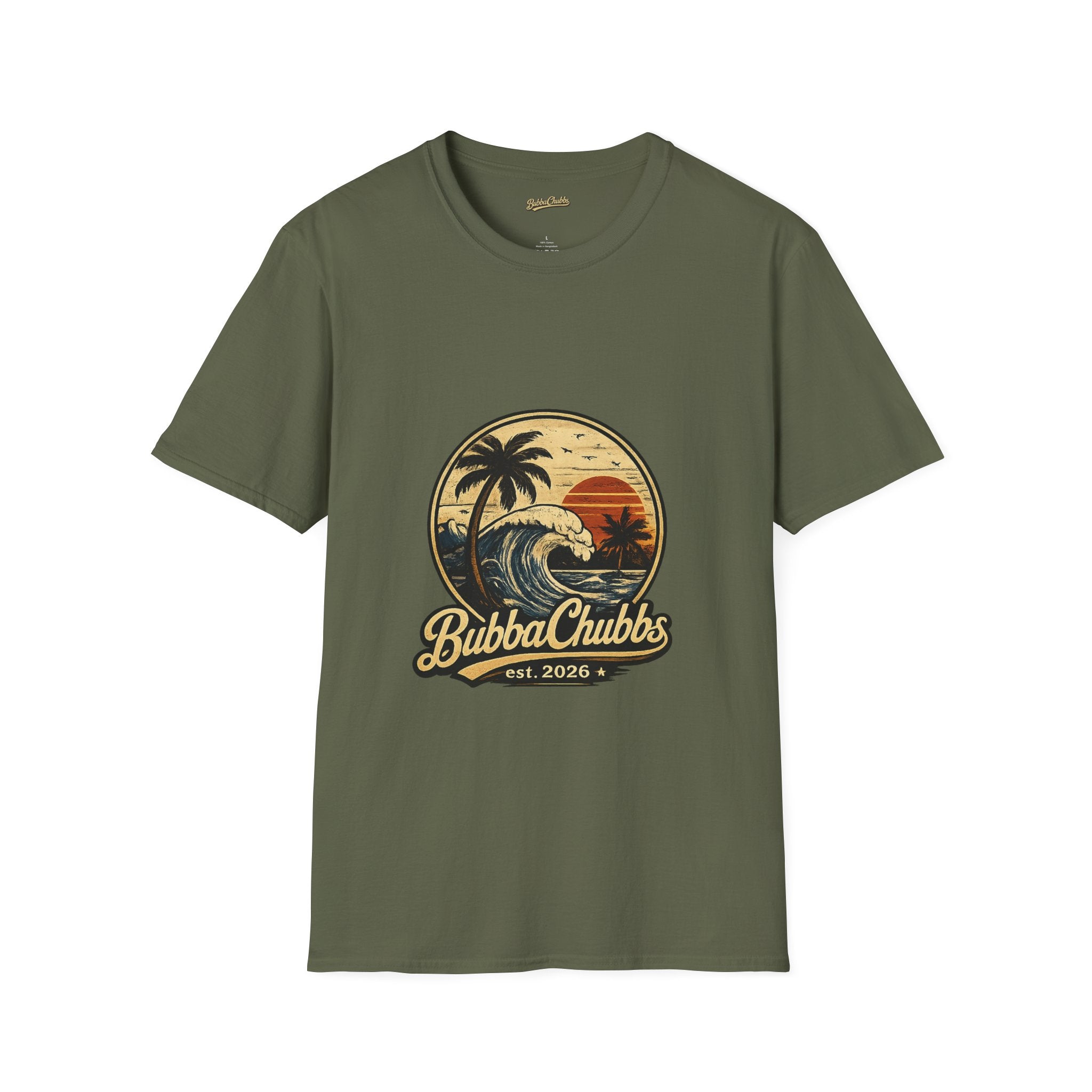 BubbaChubbs Coastal Vibe T-Shirt Printify