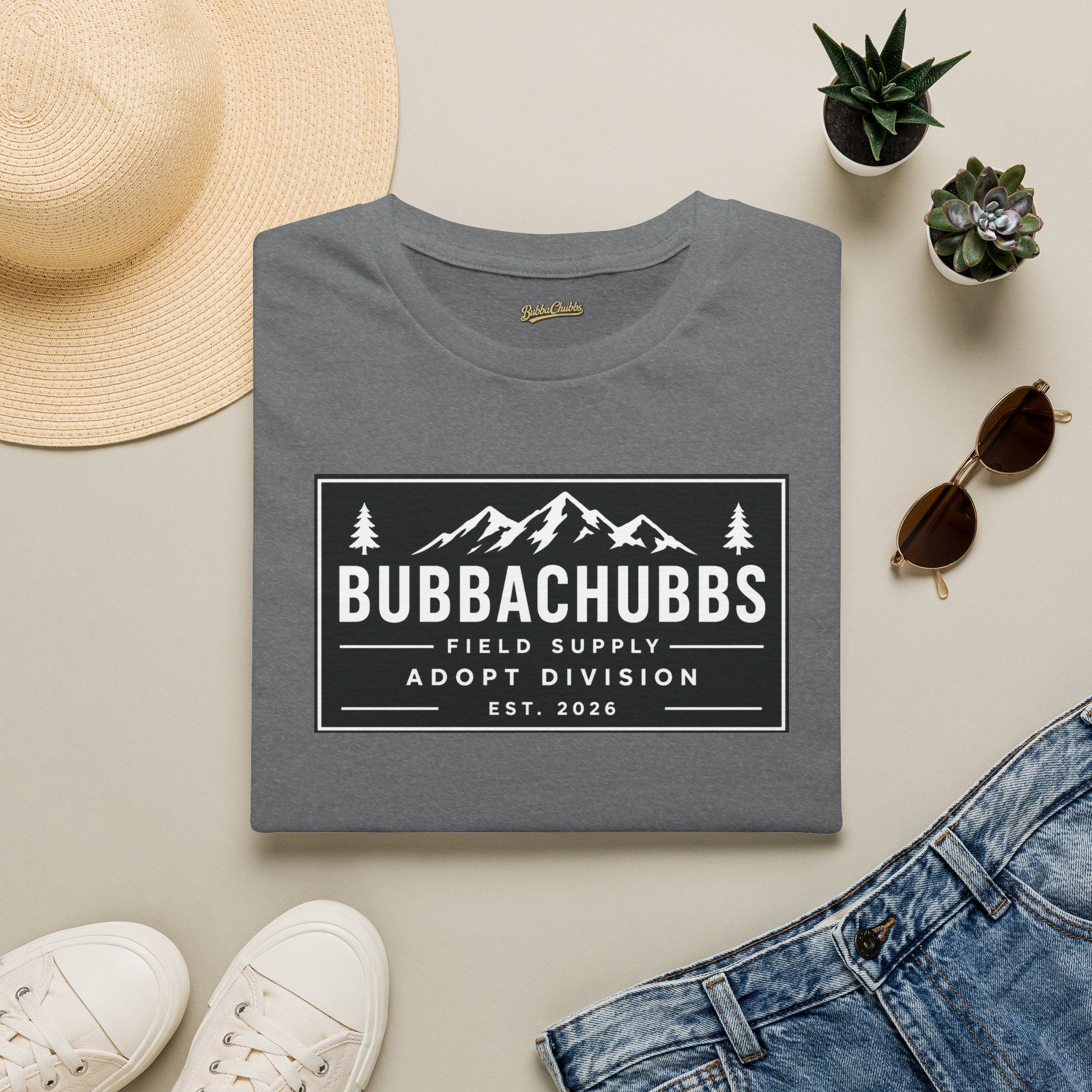BubbaChubbs Adopt Supply Tee - BubbaChubbs Brand