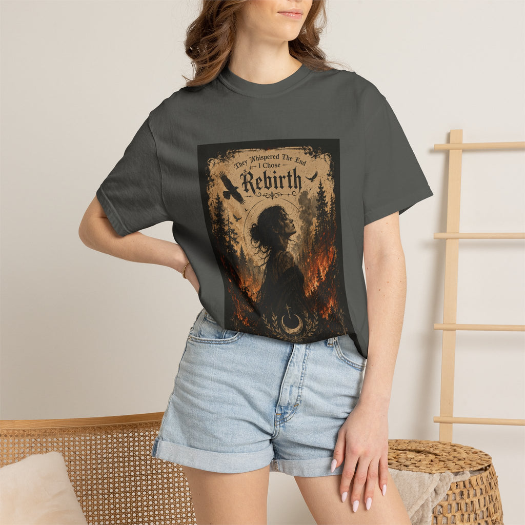 BubbaChubbs Goth Vibe Rebirth Style Tee Printify